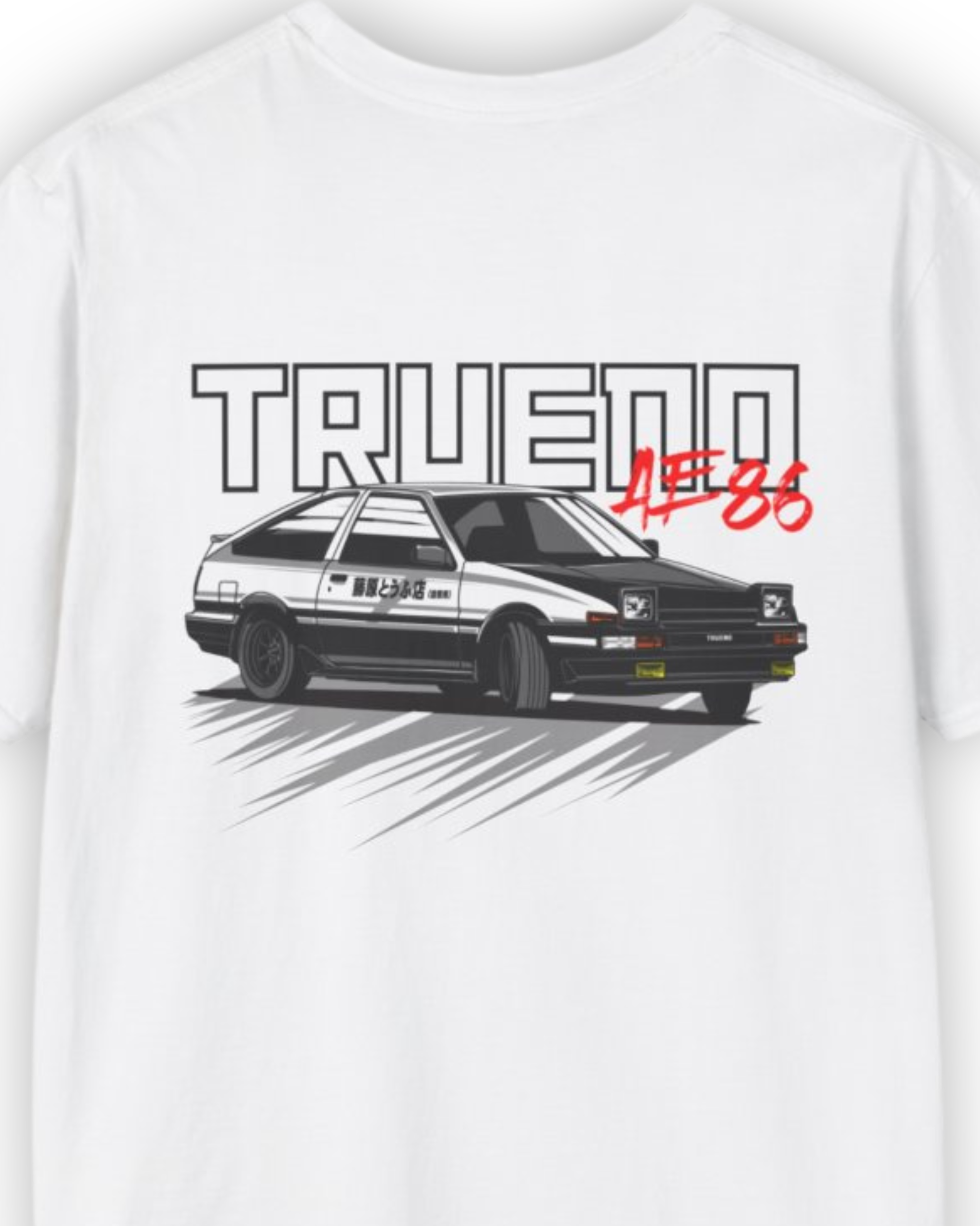 Midnight Tofu Run Tee | Retro AE86 Drift Streetwear Shirt Tuning Techniques