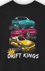 Drift Kings Trio Tee | S13 S14 S15 JDM Streetwear Shirt Tuning Techniques