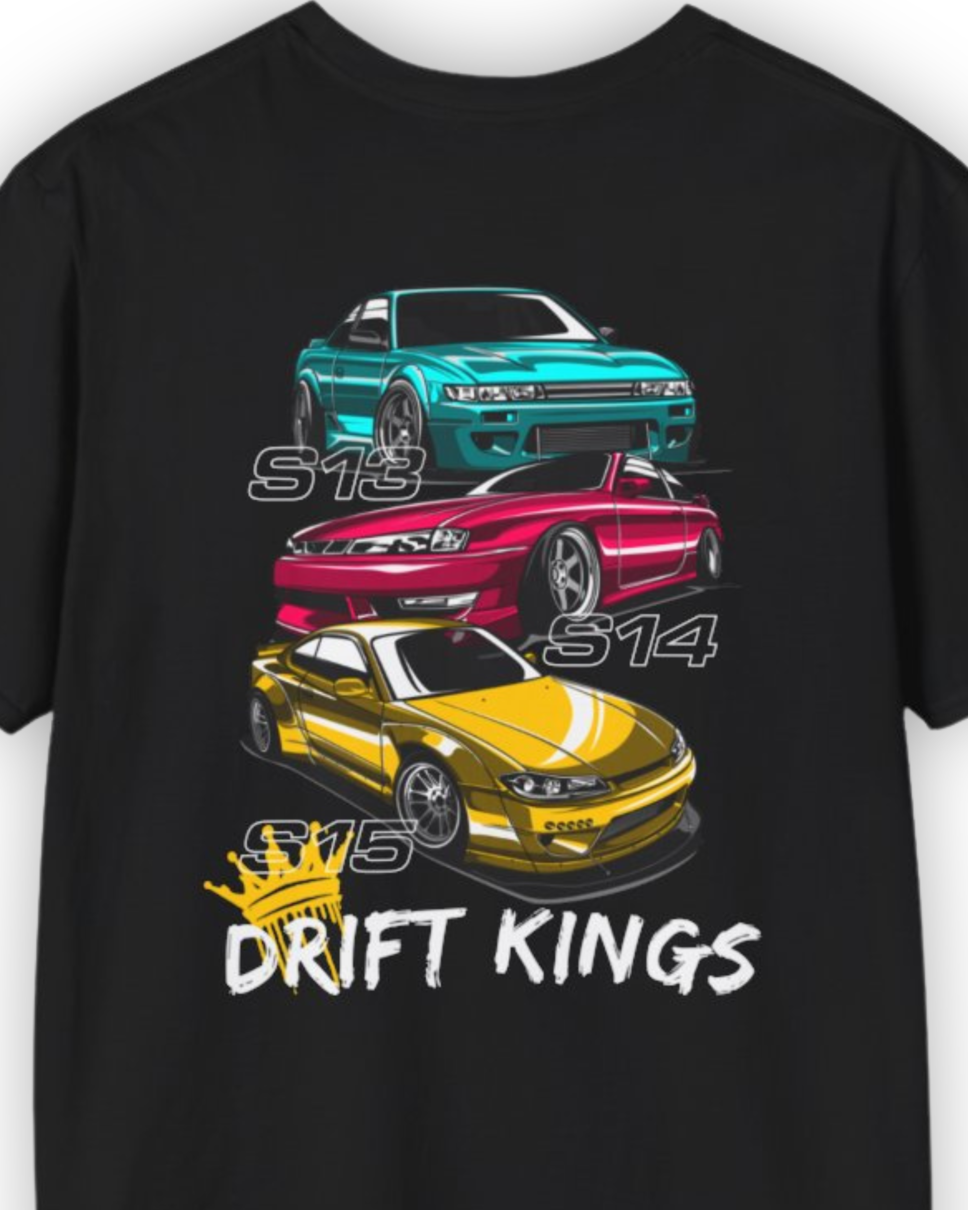 Drift Kings Trio Tee | S13 S14 S15 JDM Streetwear Shirt Tuning Techniques