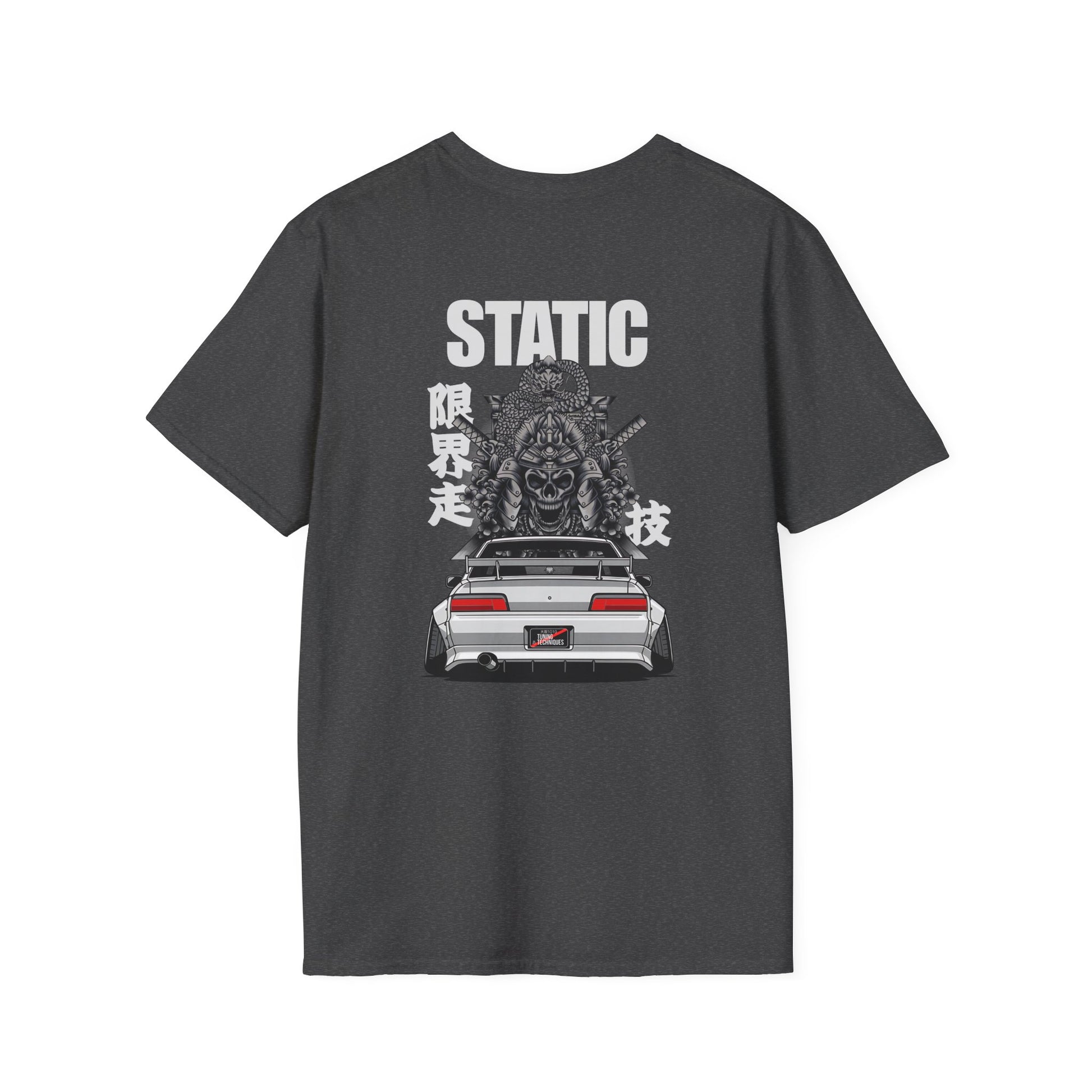 Static Oni Samurai JDM Drift Car T-Shirt – Japanese Drift Car Streetwear