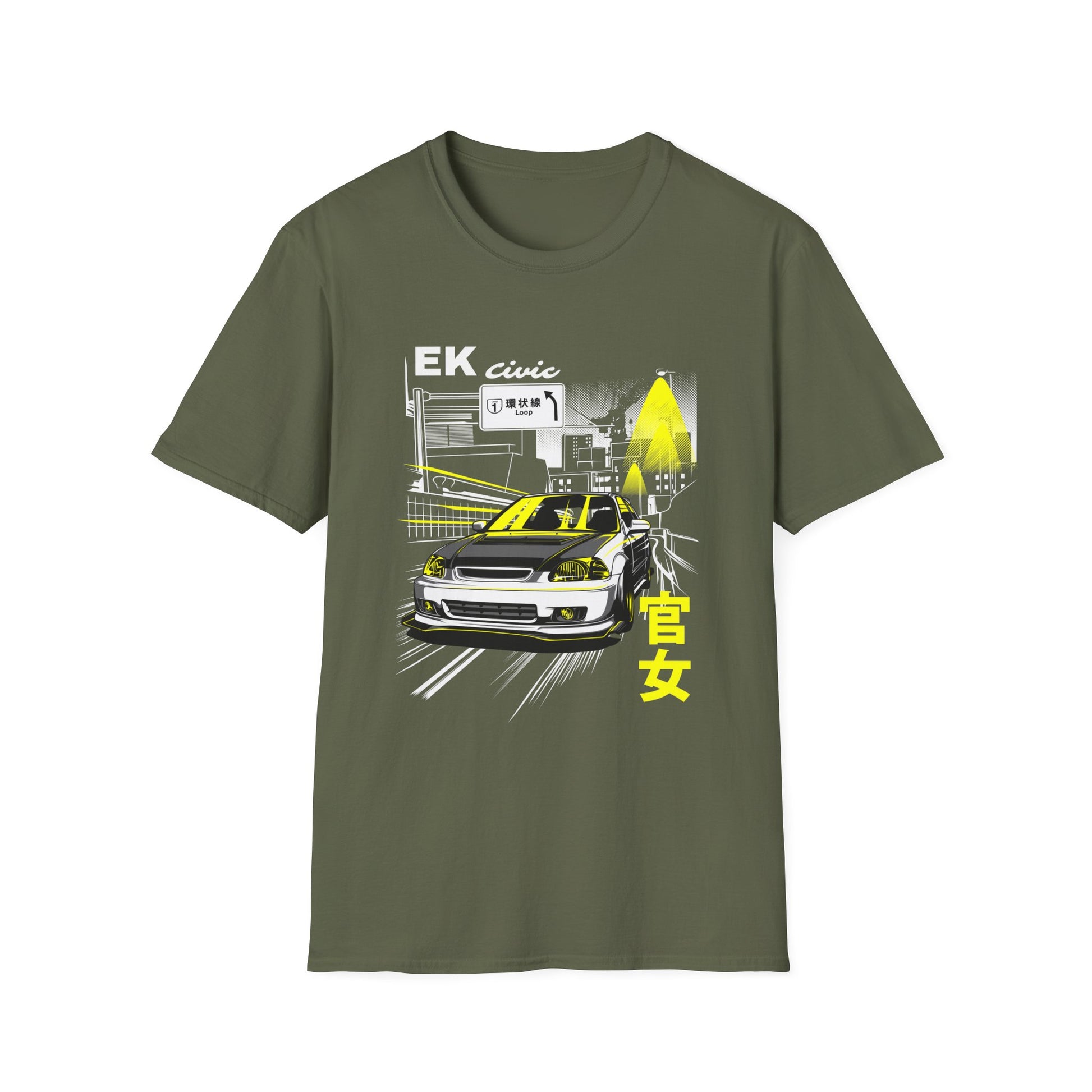 EK Honda Civic Street Racing the Loop Japan