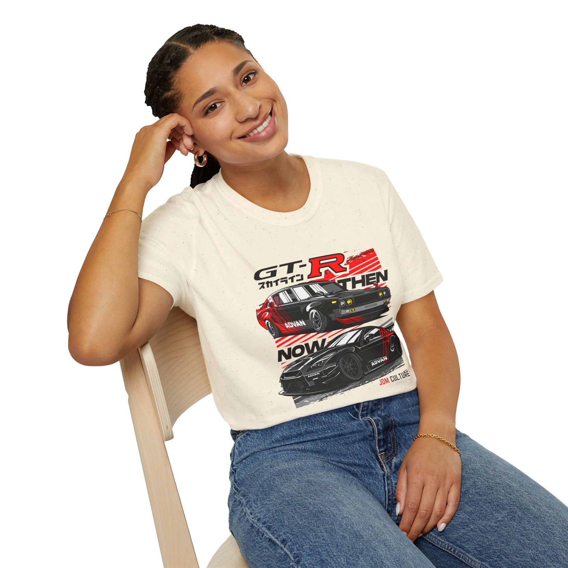 JDM Culture GTR Then and Now T-Shirt – A Tribute to Generations of Performance