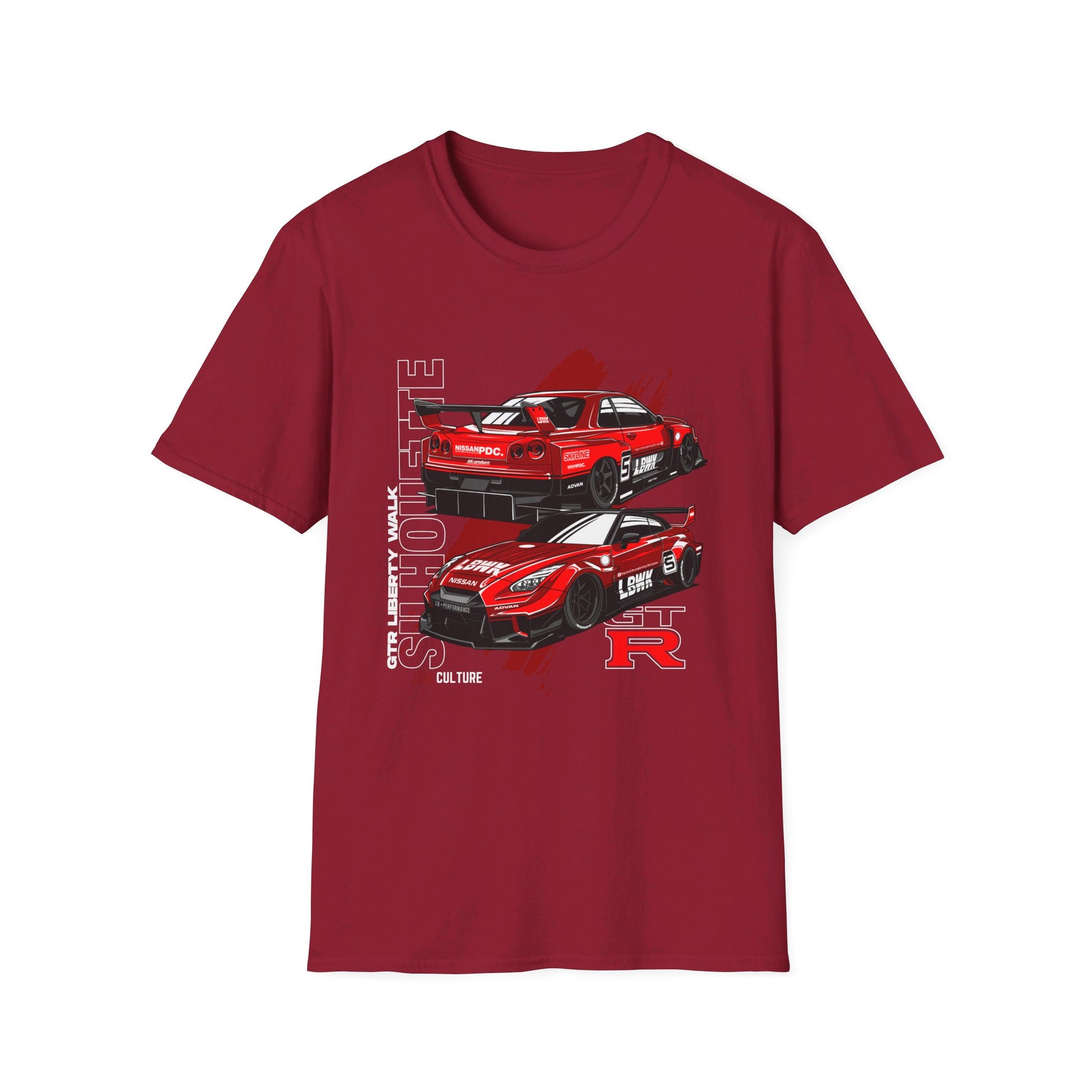 JDM Culture Liberty Walk R35 GTR T-Shirt– Widebody Brilliance