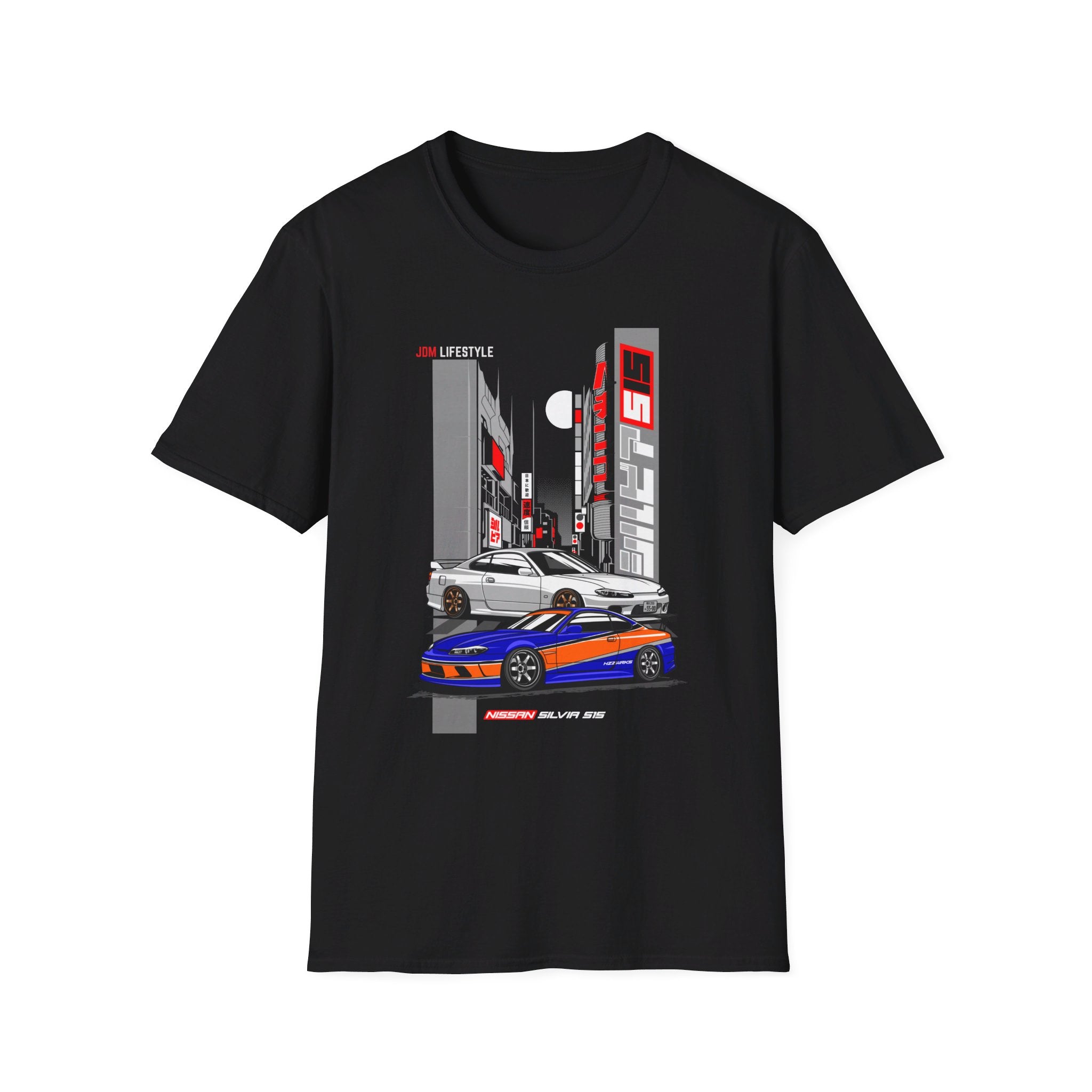JDM Lifestyle Nissan Silvia City T-Shirt – Drift Through the Streets in Style