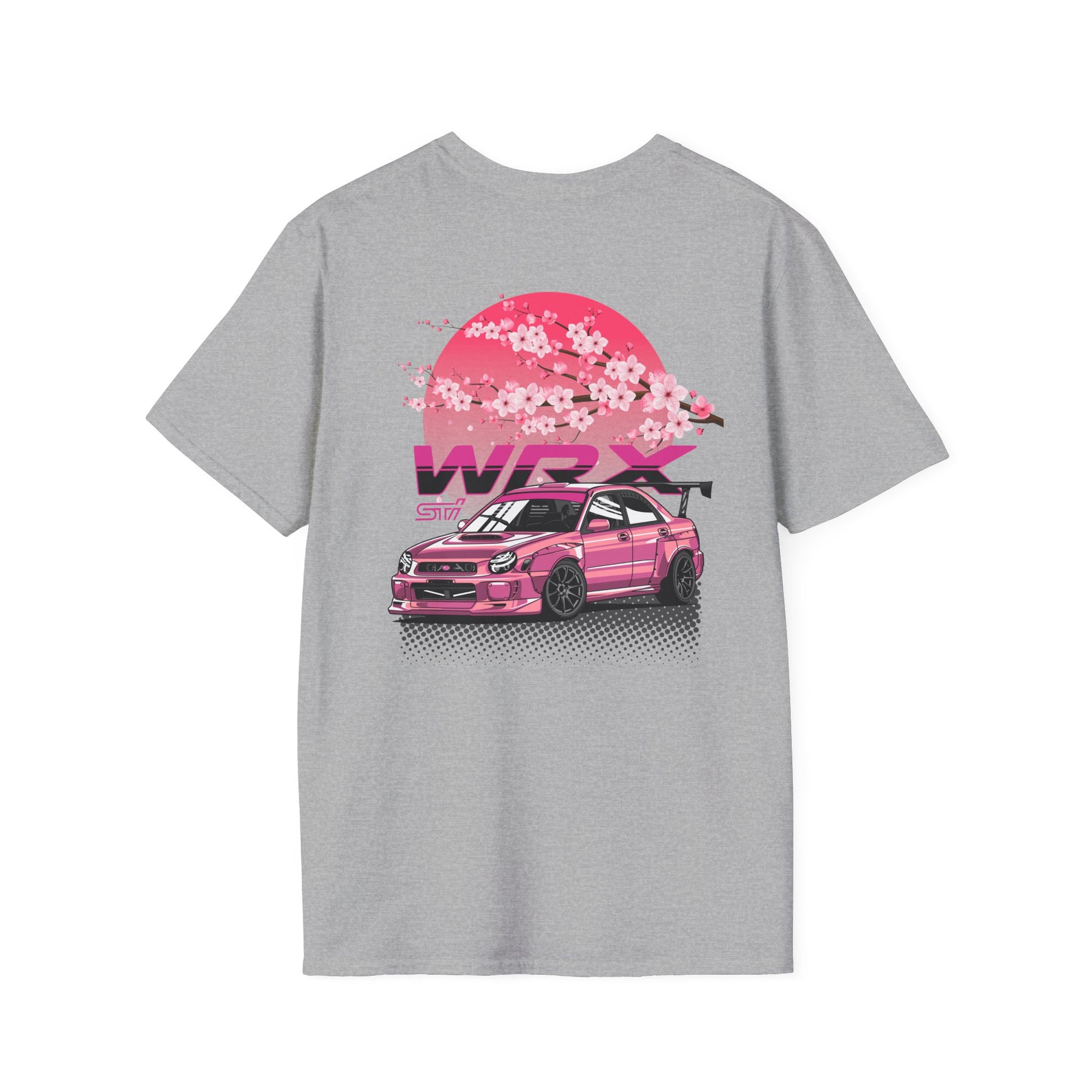 Subaru WRX STI Sakura T-Shirt | JDM Street Racer Tee | Cherry Blossom Drift Car Shirt | Turbo Boxer Engine Gift