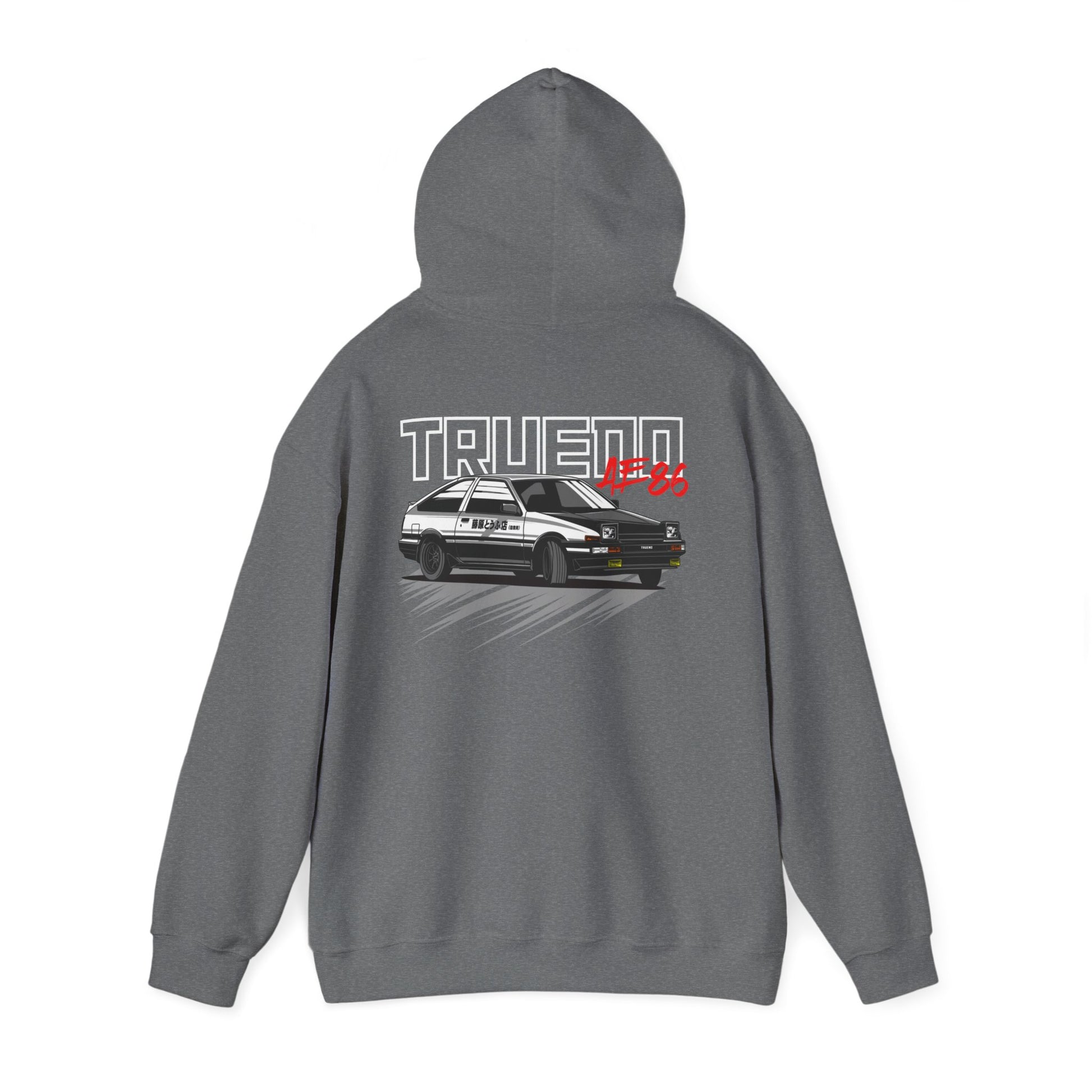 Fujiwara Tofu Shop AE86 Trueno Hoodie | Initial D Inspired JDM Streetwear | Drift Legend Car Hoodie | Japanese Touge Culture Pullover