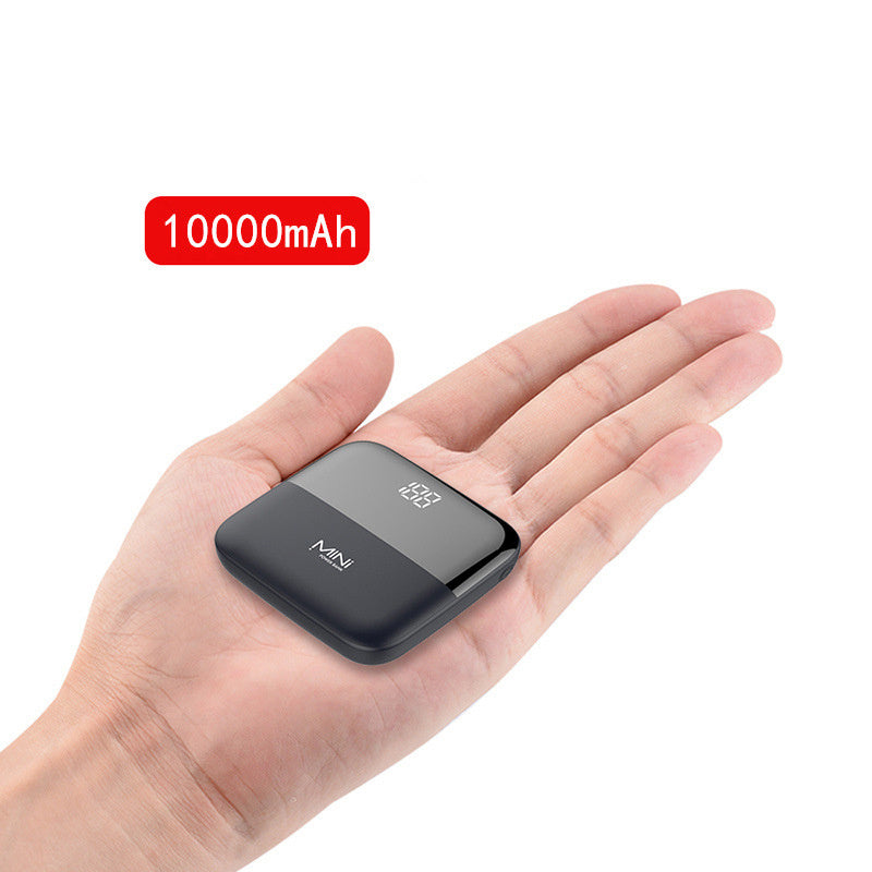 10,000mAh Mini Power Bank – Compact Fast-Charging Backup Battery