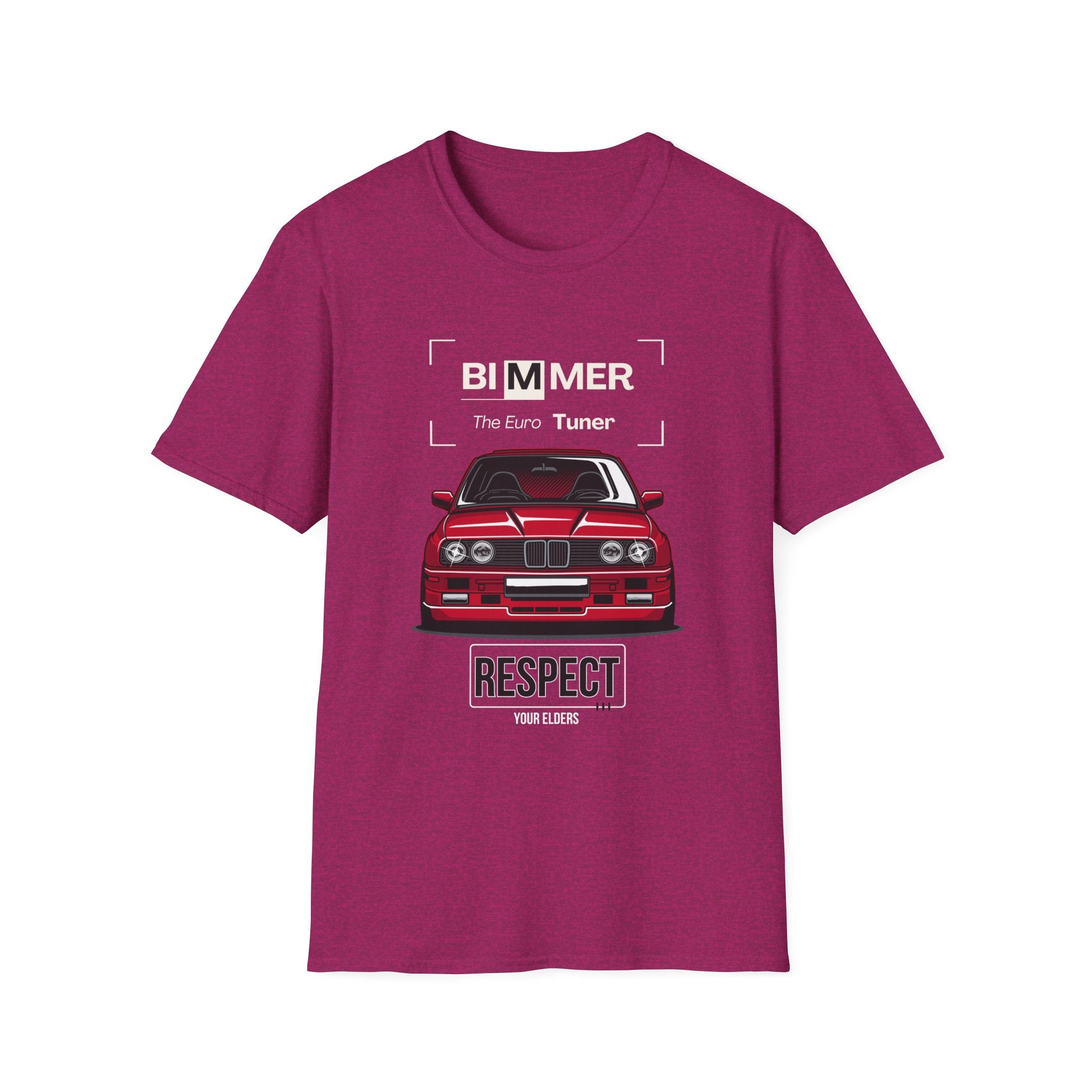 Bimmer E30 Euro Tuner T-Shirt with European Style