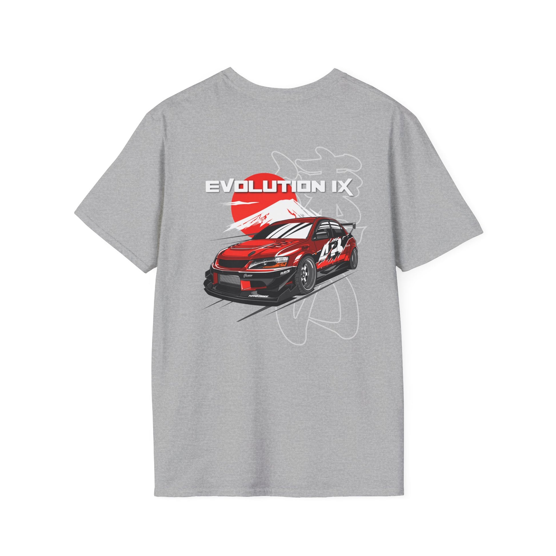 Tokyo Drift Mitsubishi EVO IX T-Shirt | JDM Street Racer Tee | Car Culture Graphic Shirt