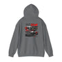 JDM Culture GT-R Then and Now Hoodie with Racing Car Design