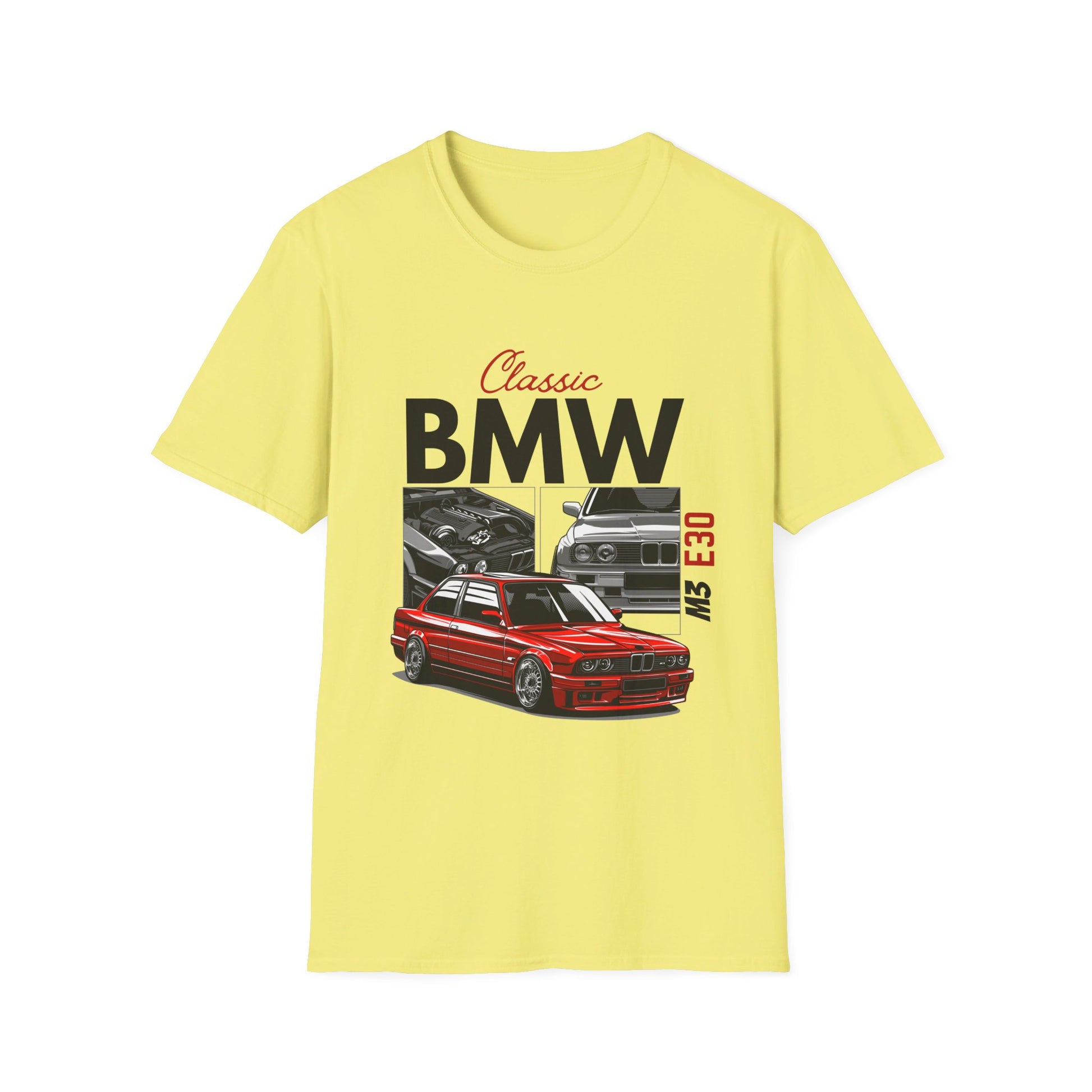 Classic BMW E30 T-Shirt– Timeless Performance, Iconic Design