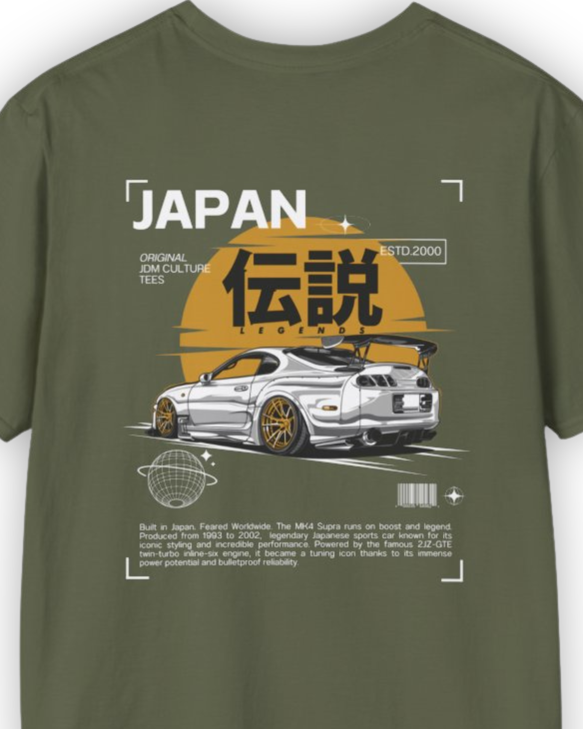 MK4 Legend Tee | Rising Sun JDM Streetwear Shirt Tuning Techniques