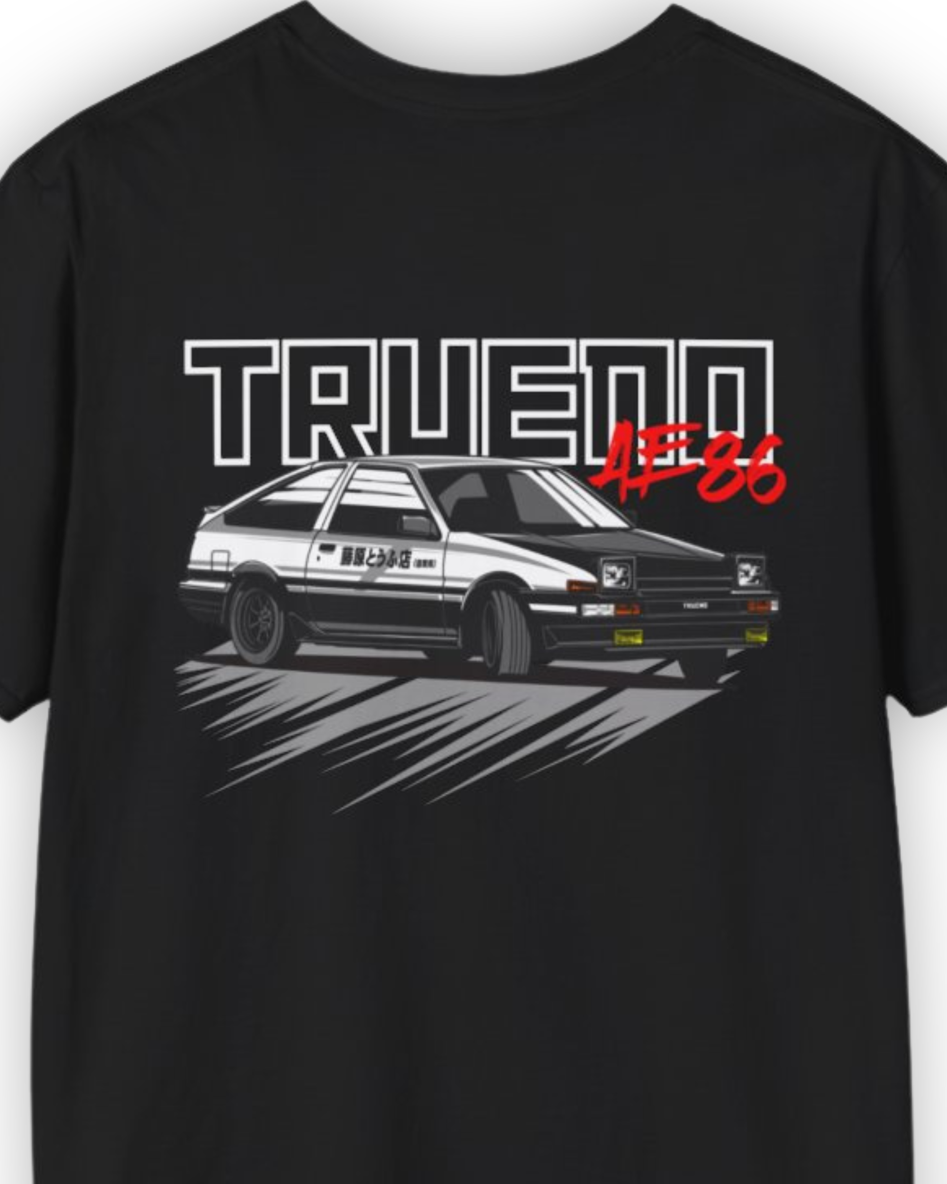 Midnight Tofu Run Tee | Retro AE86 Drift Streetwear Shirt Tuning Techniques