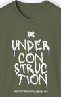 Under Construction Tee | Minimal Garage Life Streetwear Shirt Tuning Techniques