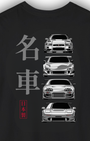 Legends of the 90’s Tee | Iconic JDM Cars Streetwear Shirt Tuning Techniques