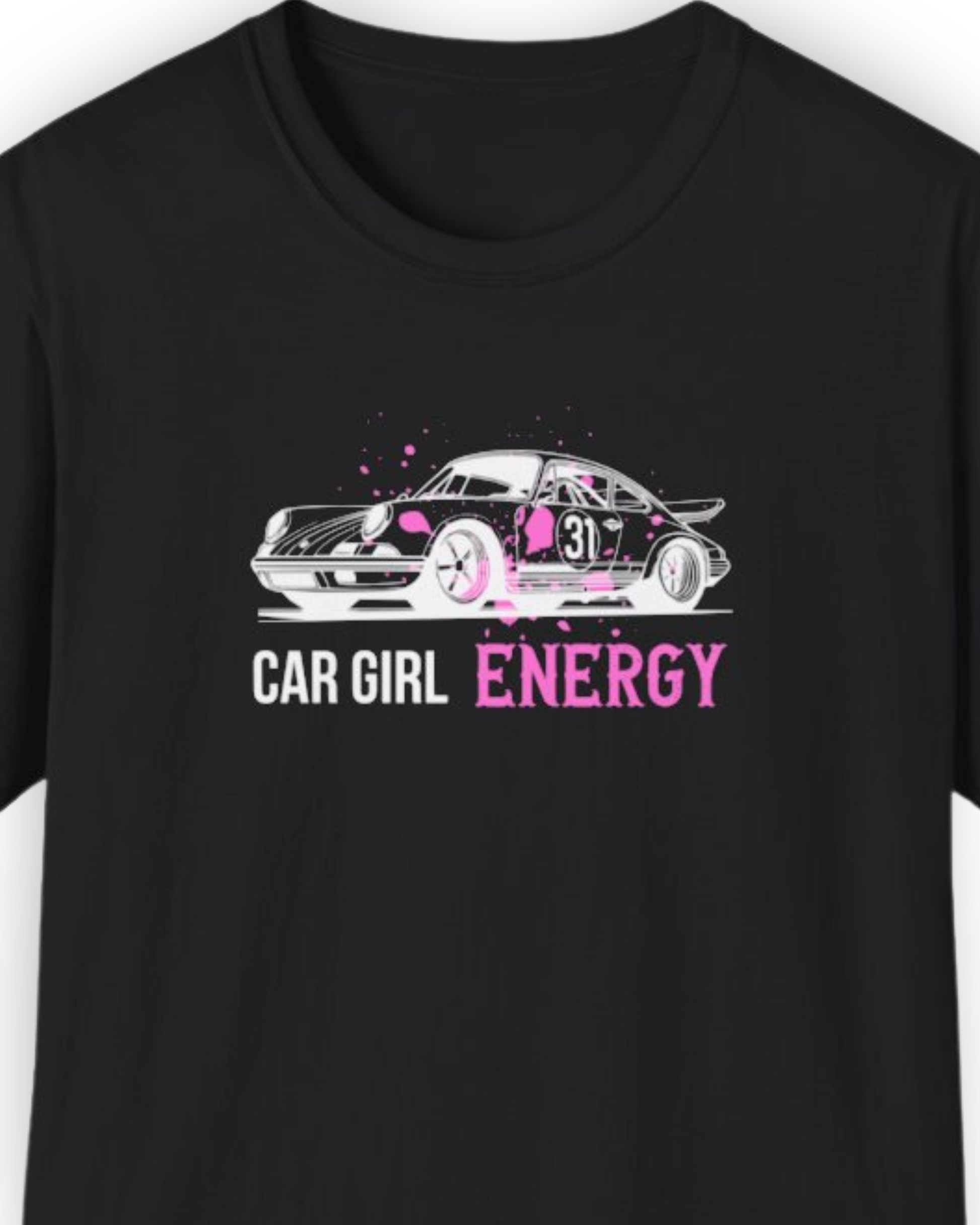 Car Girl Energy Tee | Euro Sports Car Inspired Streetwear Shirt Tuning Techniques