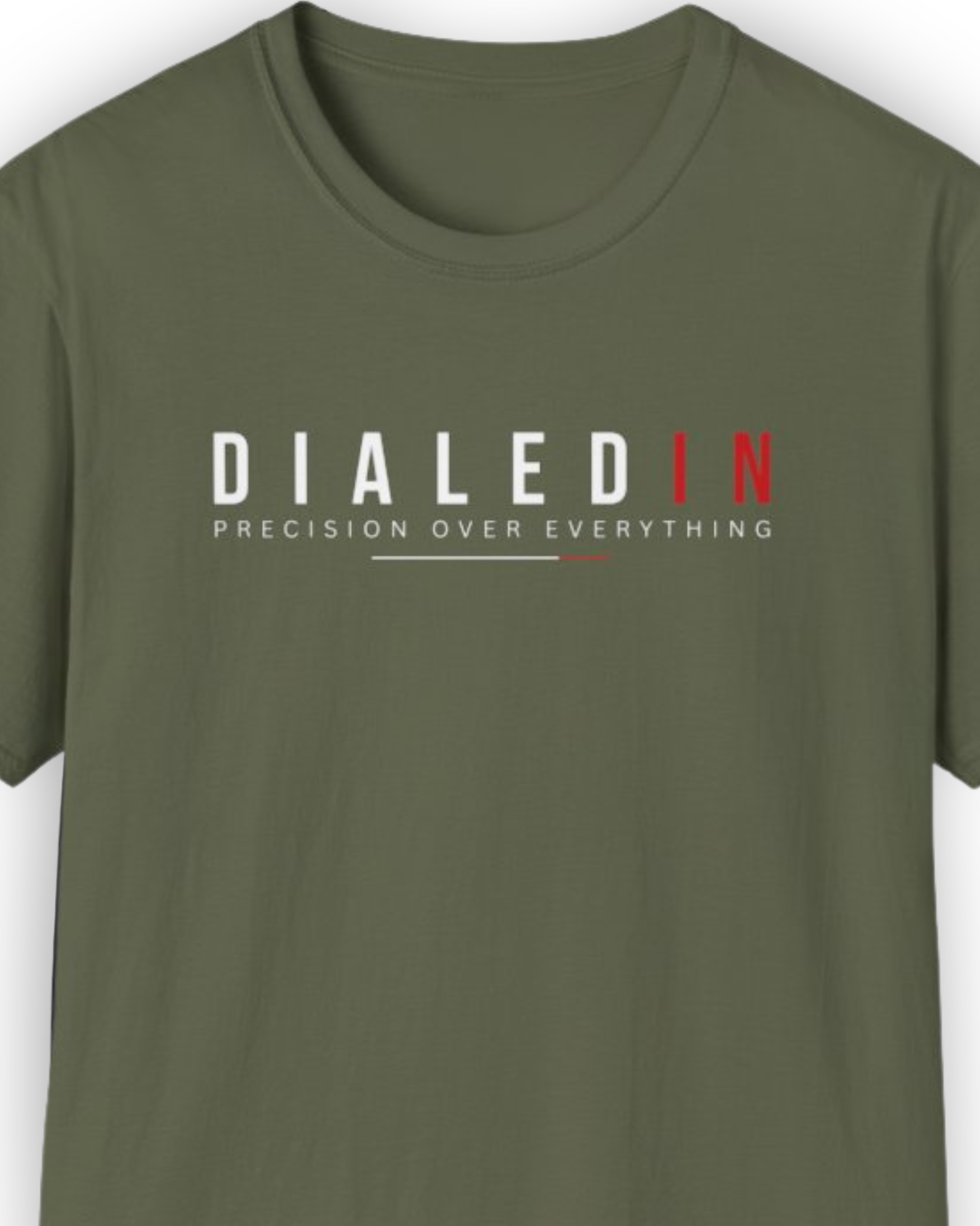 Dialed In Tee | Precision Over Everything Minimalist Streetwear Tuning Techniques