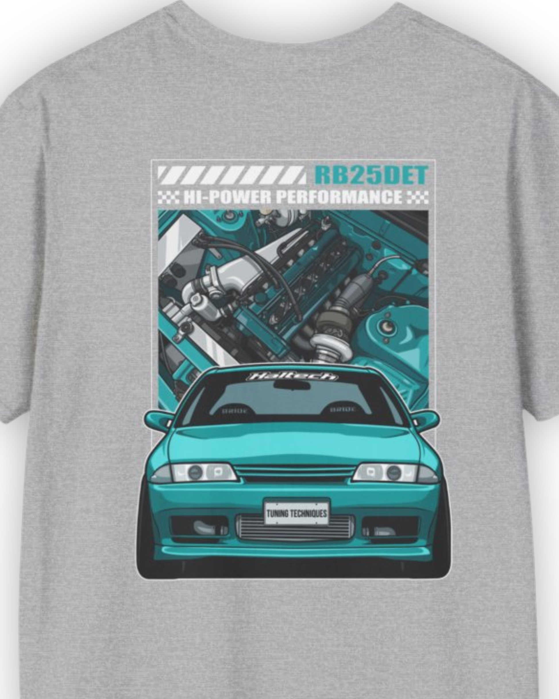 RB25DET Performance Tee | JDM Turbo Engine Graphic Streetwear Shirt Tuning Techniques