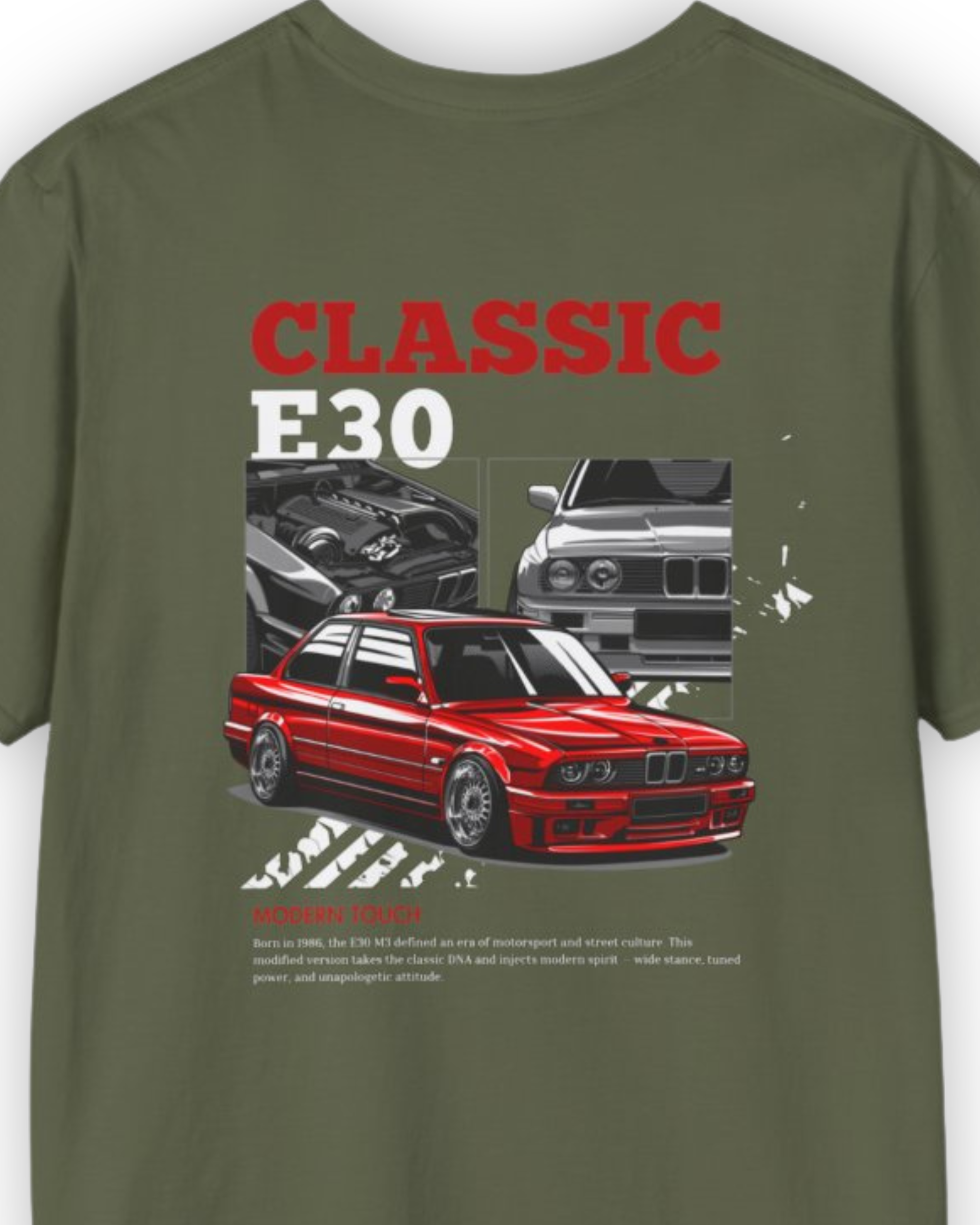 Retro Classic E30 Tee | “I Am The Boss” Vintage Streetwear Shirt Tuning Techniques
