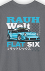 Widebody 964 “Flat Six” Tee | Air-Cooled Performance Streetwear Shirt Tuning Techniques
