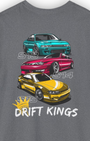 Drift Kings Trio Tee | S13 S14 S15 JDM Streetwear Shirt Tuning Techniques