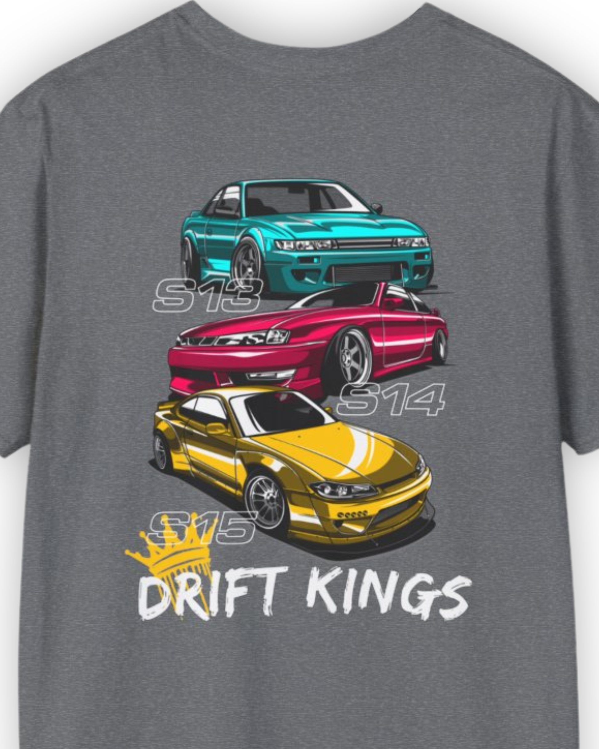 Drift Kings Trio Tee | S13 S14 S15 JDM Streetwear Shirt Tuning Techniques