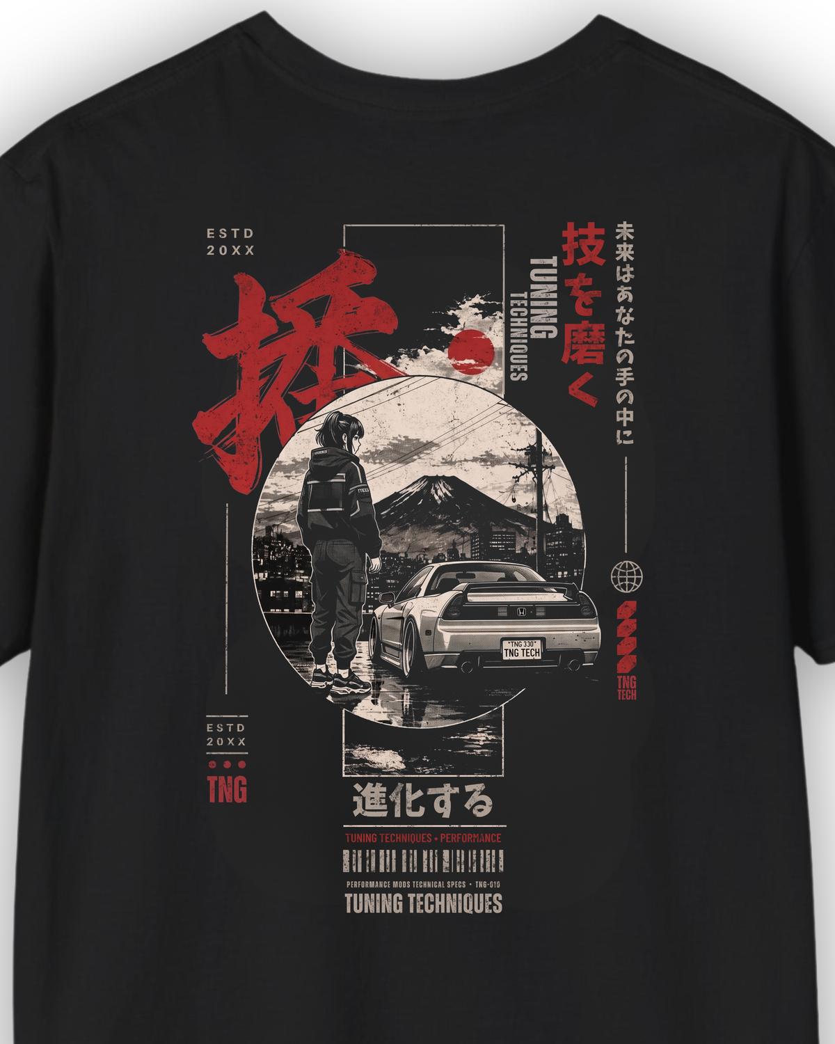 NSX Heritage T-Shirt Tuning Techniques