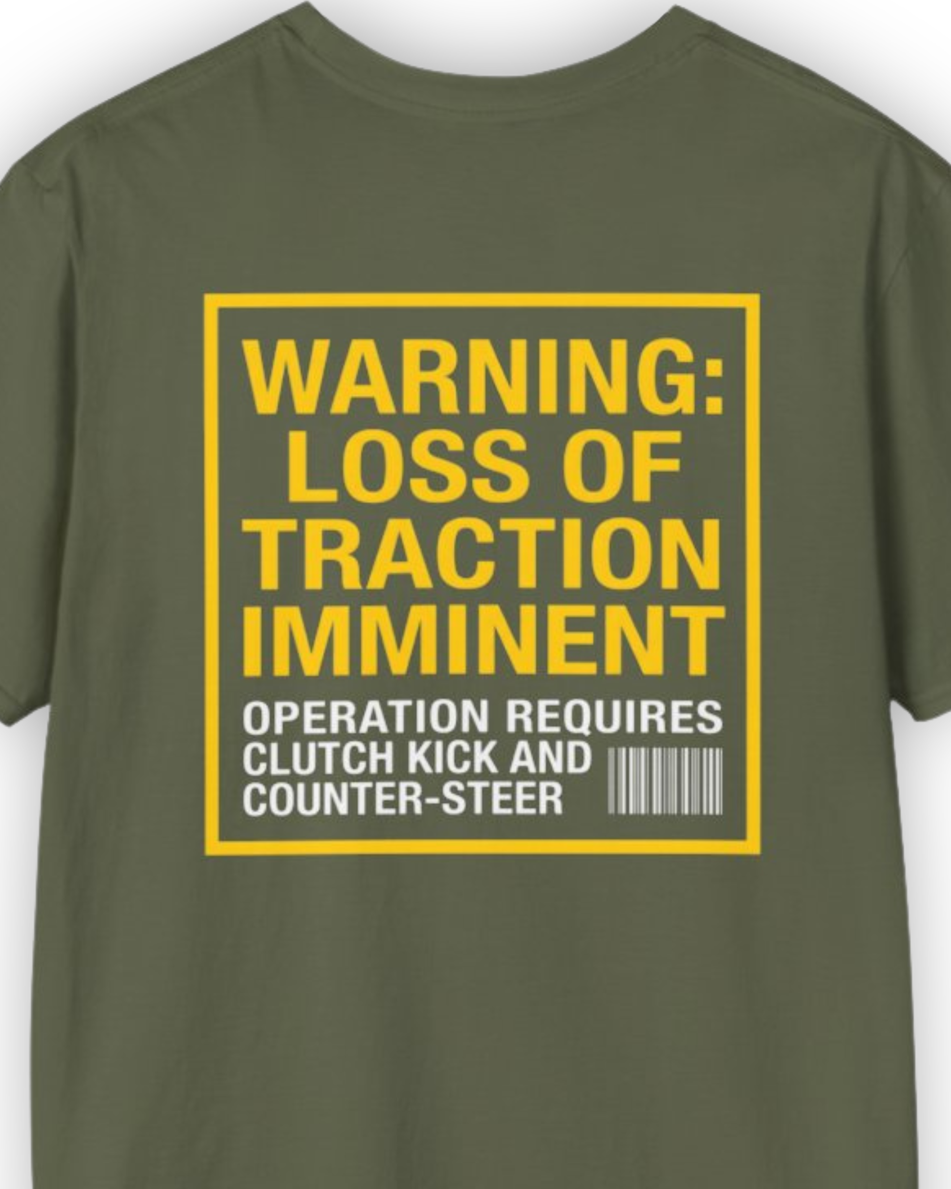 Loss of Traction Warning Tee | Drift Control Streetwear Shirt Tuning Techniques