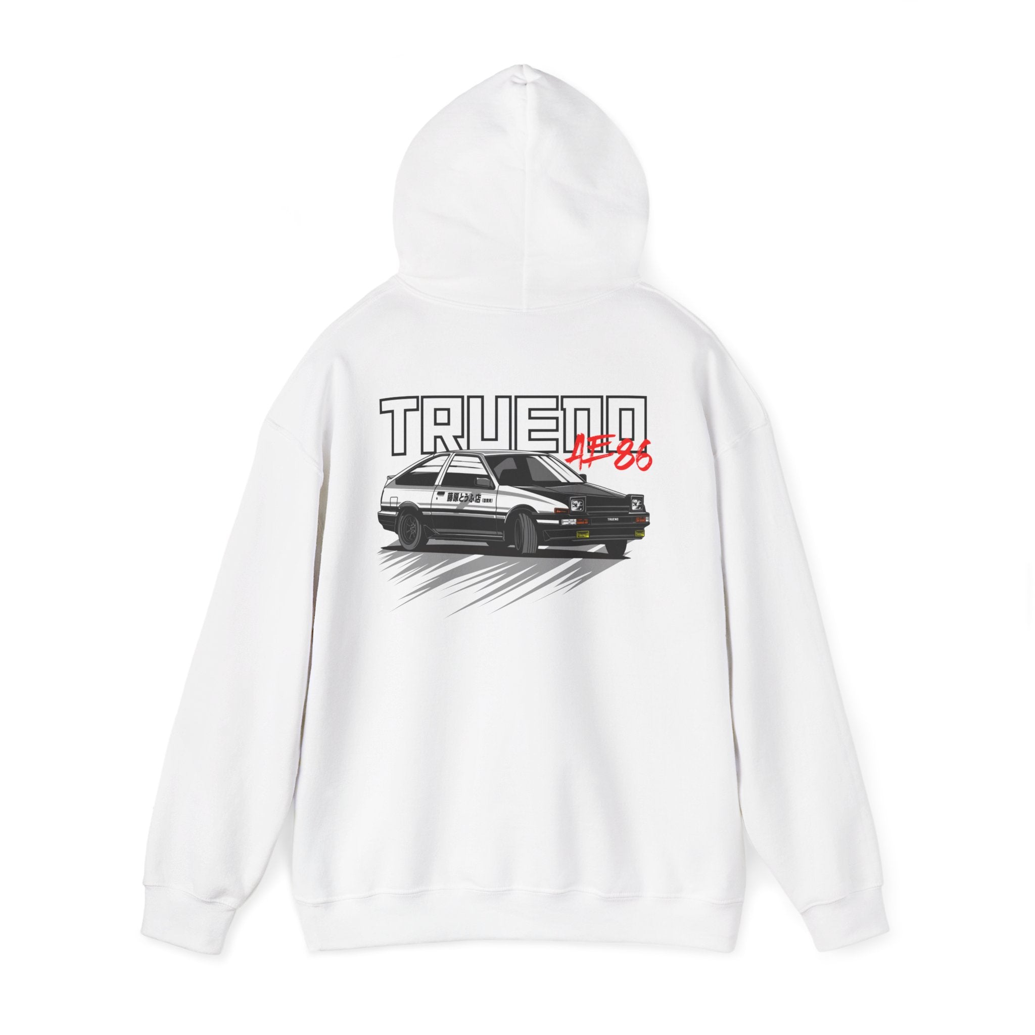 Fujiwara Tofu Shop AE86 Trueno Hoodie | Initial D Inspired JDM Streetwear | Drift Legend Car Hoodie | Japanese Touge Culture Pullover