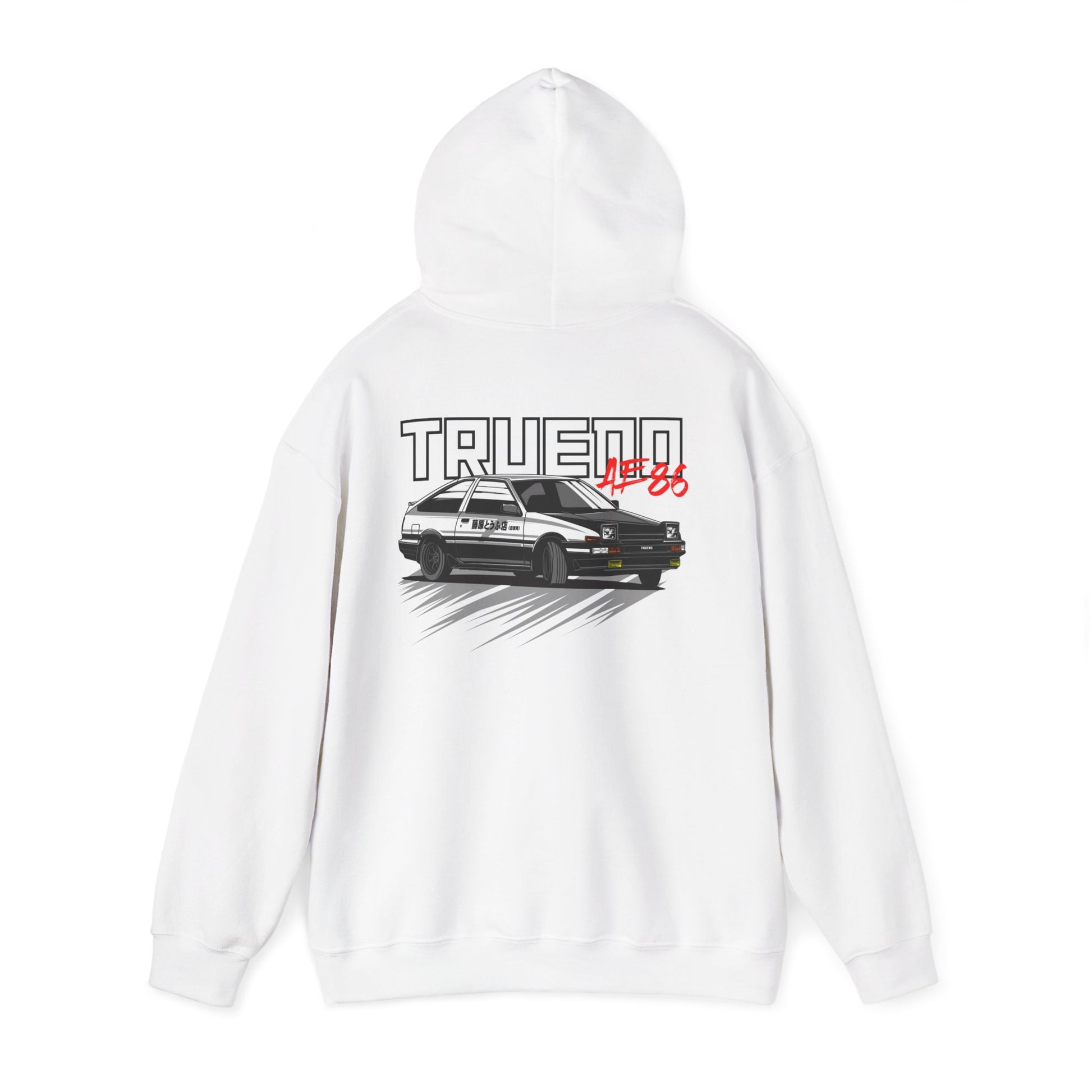 Fujiwara Tofu Shop AE86 Trueno Hoodie | Initial D Inspired JDM Streetwear | Drift Legend Car Hoodie | Japanese Touge Culture Pullover