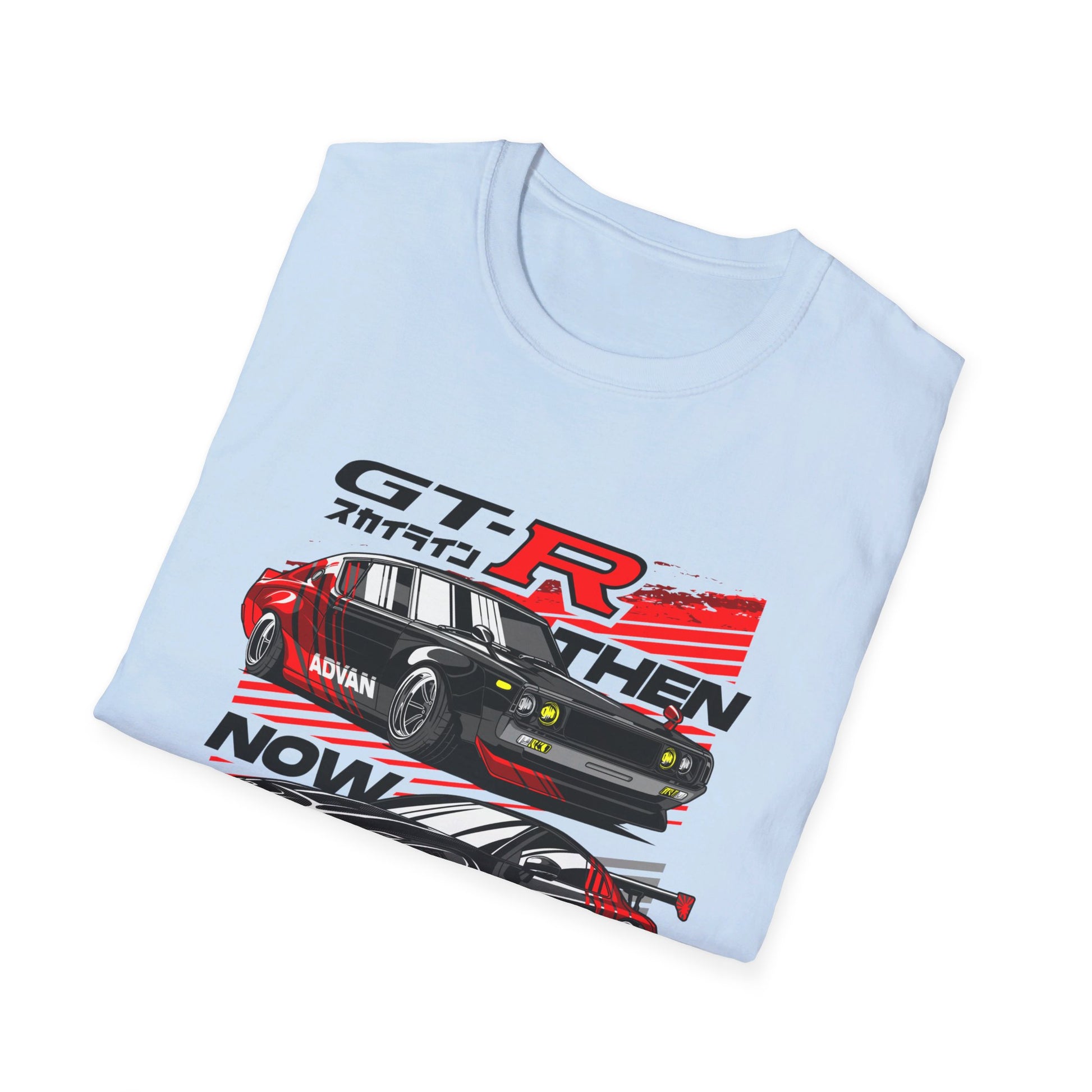 JDM Culture GTR Then and Now T-Shirt – A Tribute to Generations of Performance