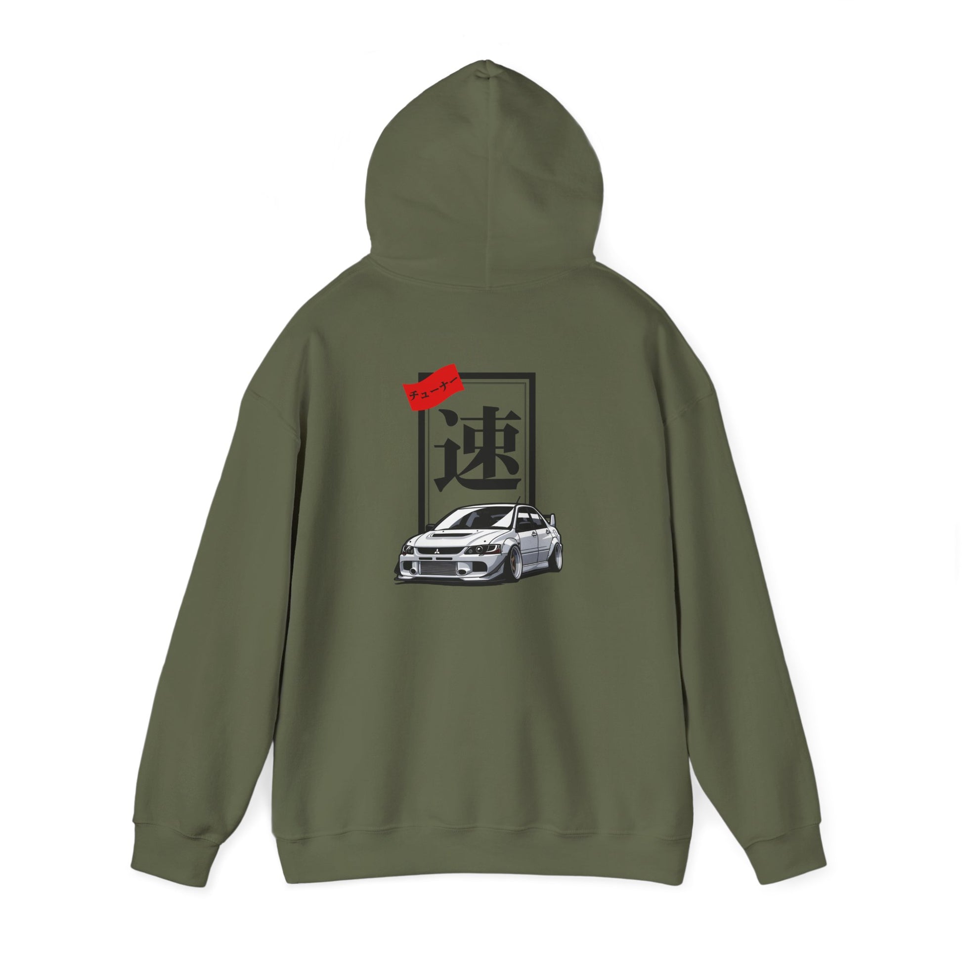 Mitsubishi Evo 9 Hoodie • JDM Tuner Car Graphic