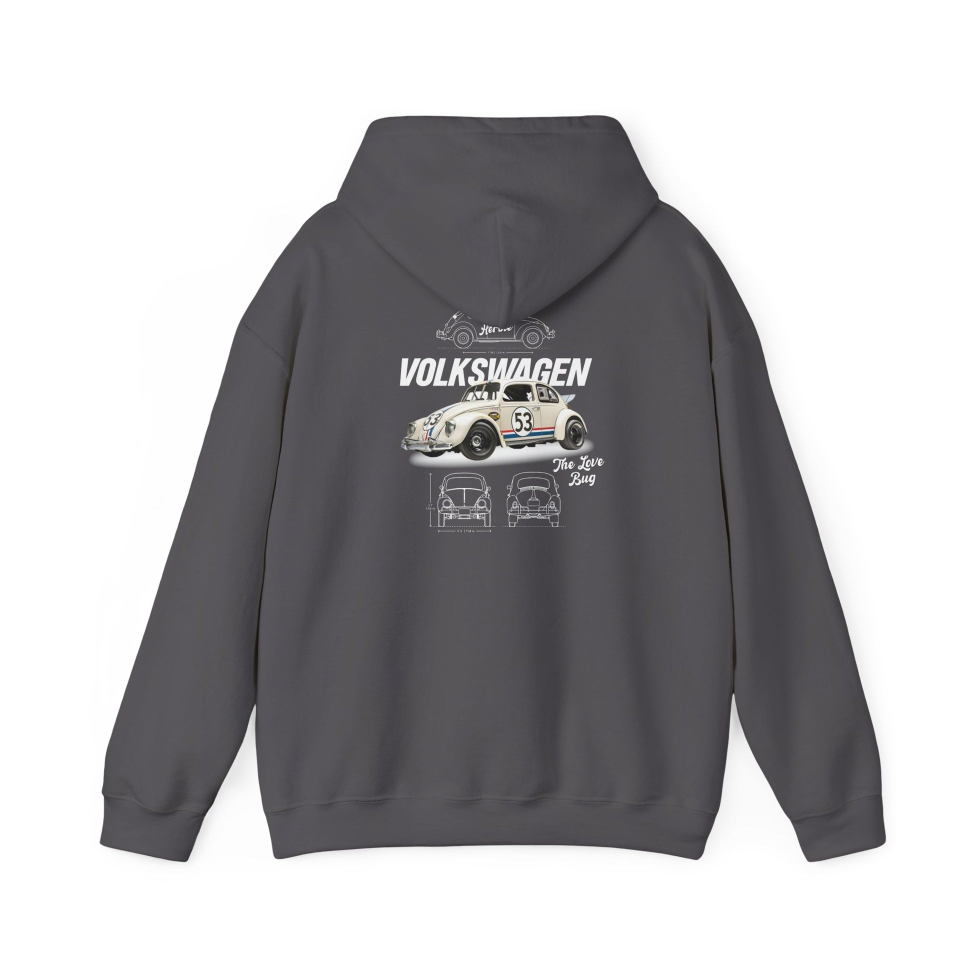 Herbie 1963 Volkswagen Beetle Hoodie