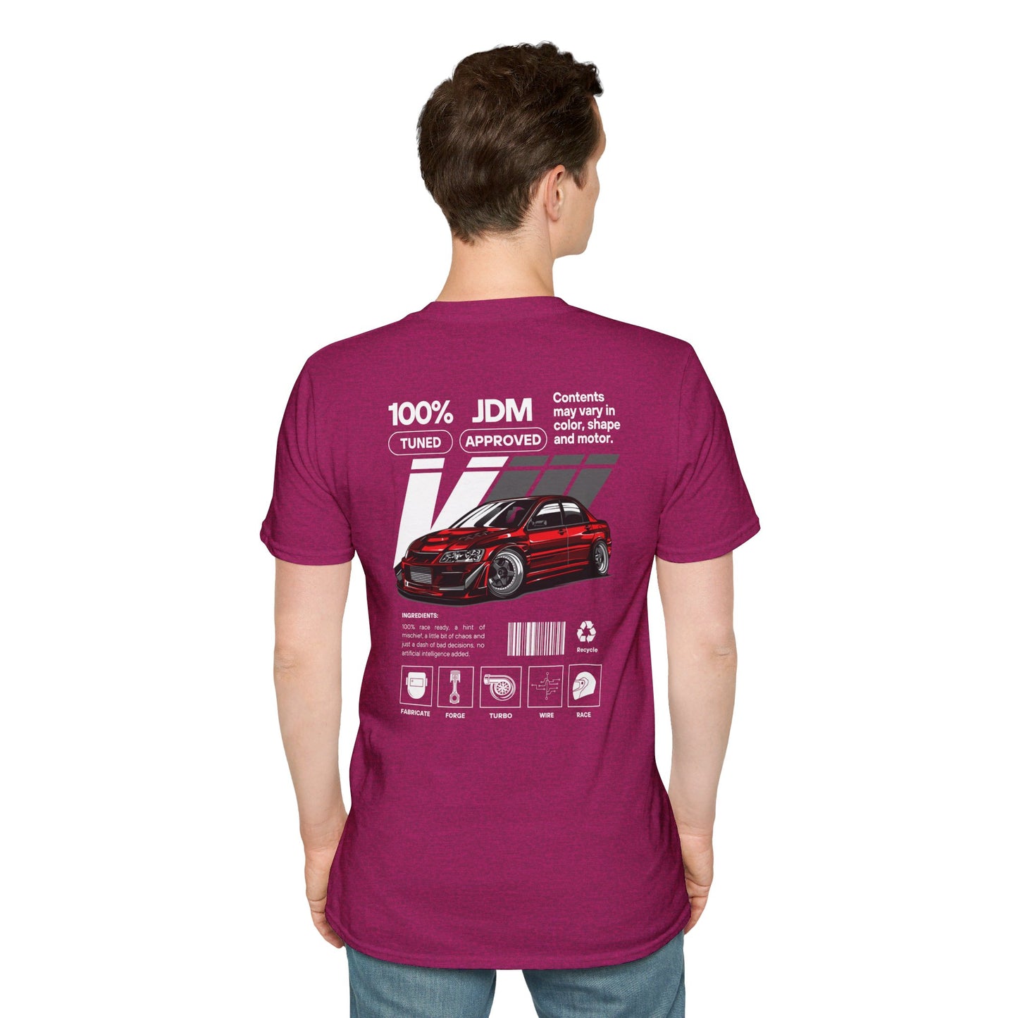 JDM Approved Evo 8 Package T-Shirt – Unleash the Power of the Iconic Evolution 8