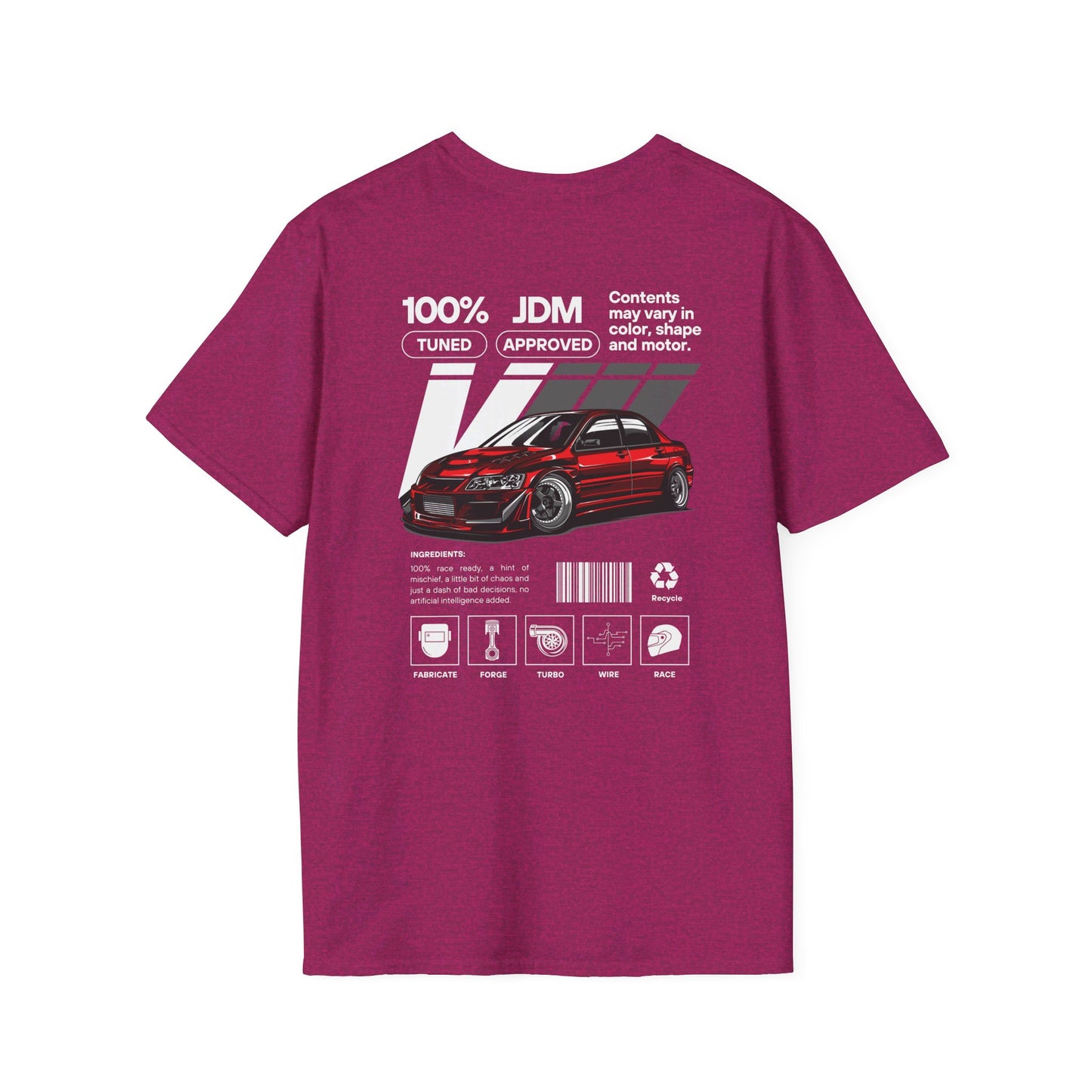 JDM Approved Evo 8 Package T-Shirt – Unleash the Power of the Iconic Evolution 8