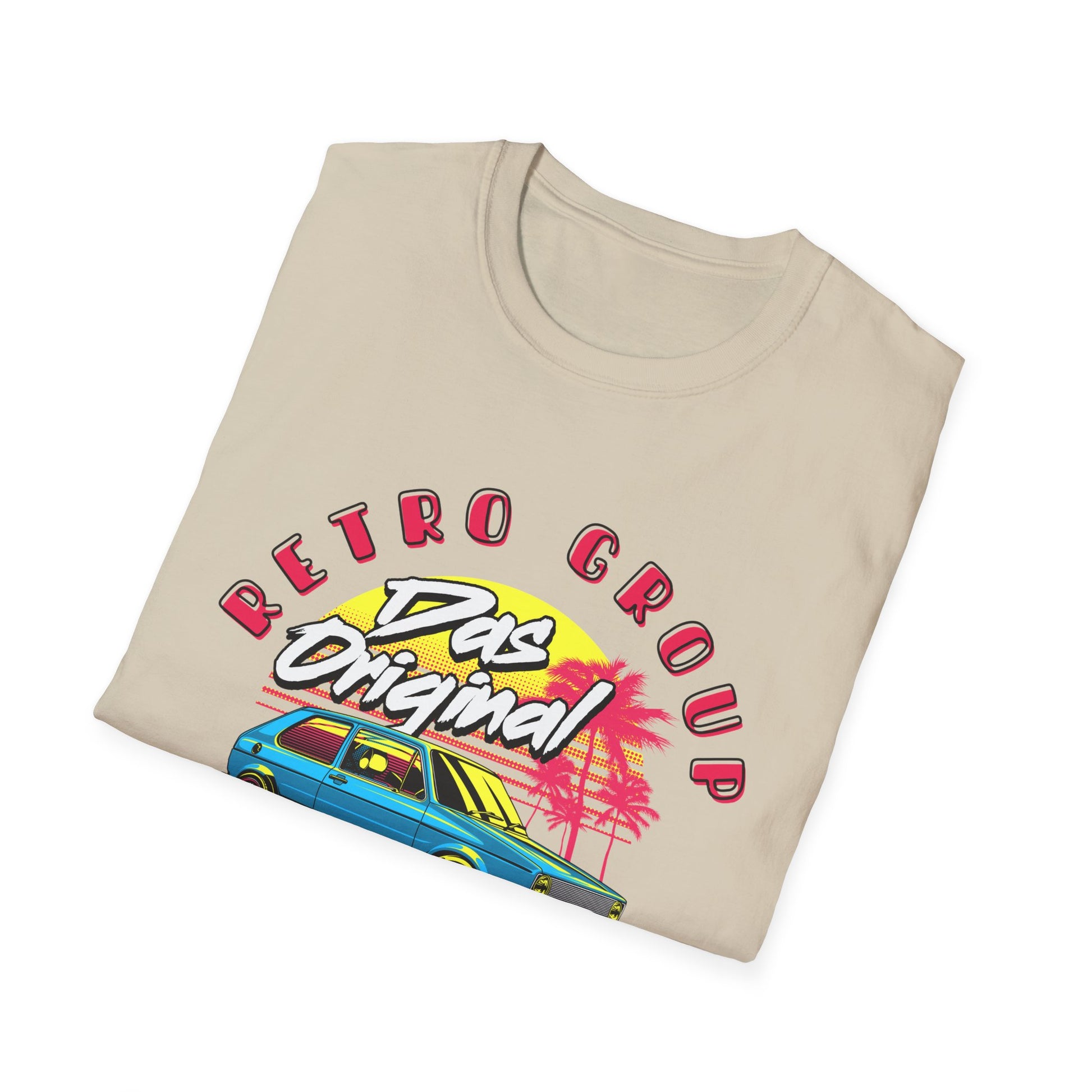 Retro Group MK1 Hatch T-Shirt • Das Original Euro Car Tee • Vintage Motorsport Graphic