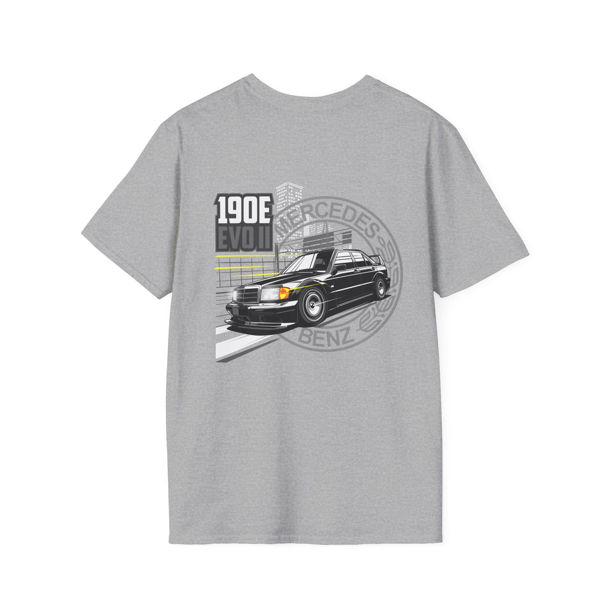 Mercedes 190E EVO II T-Shirt | DTM Legend Euro Car Tee | German Touring Car Racing Shirt | Classic Benz Gift for Car Enthusiasts