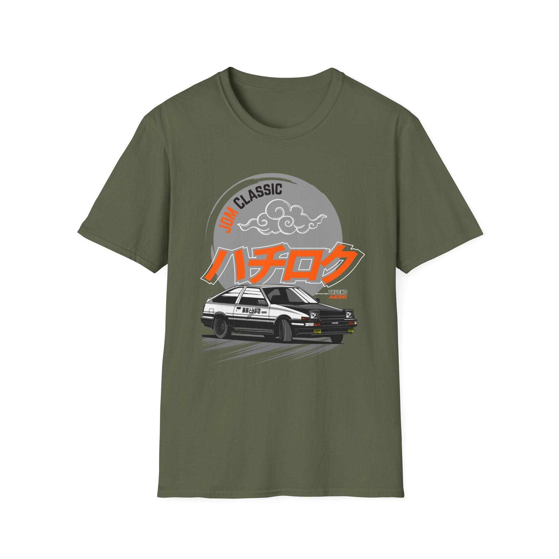 Toyota AE86 JDM Classic Car T-Shirt for Streetwear Lovers