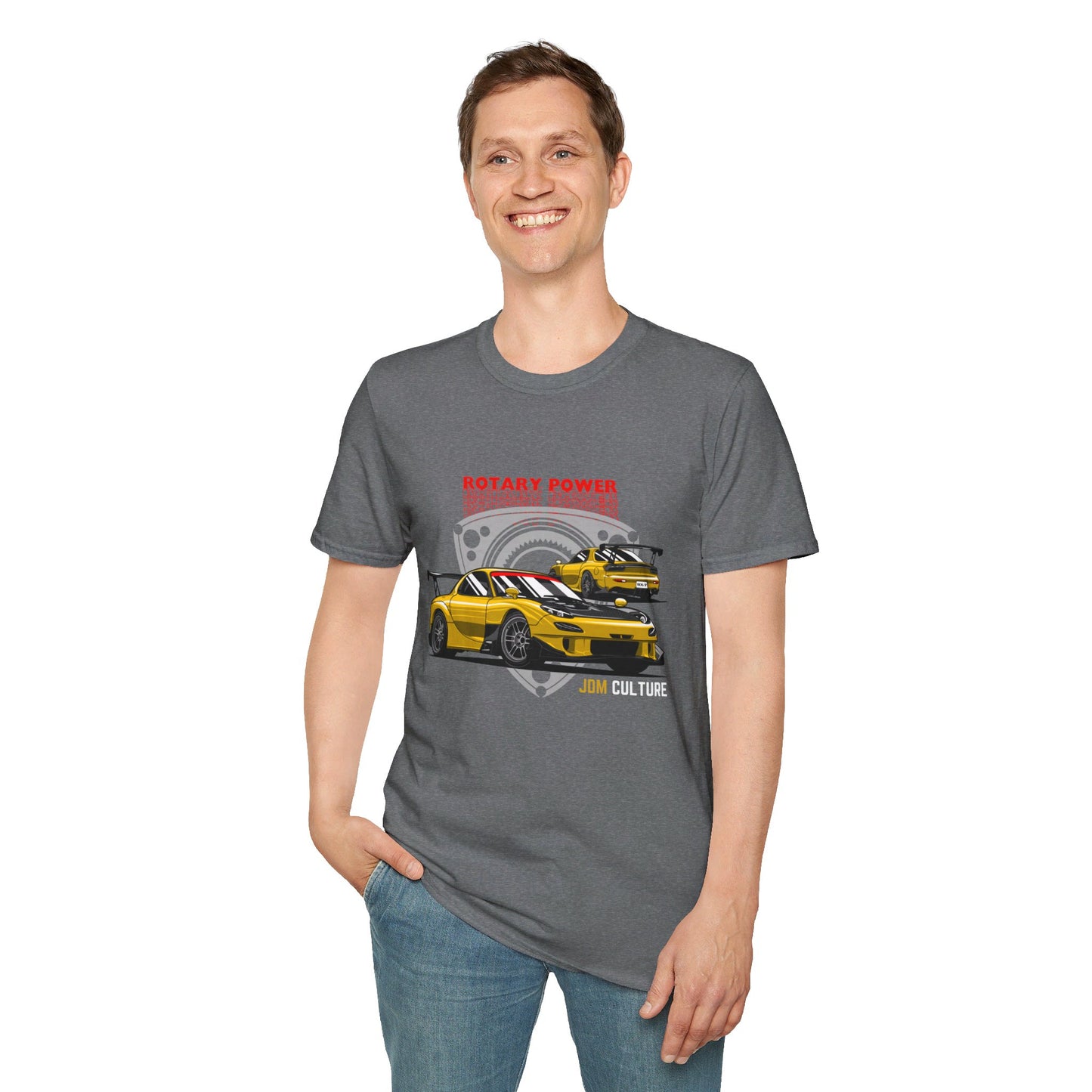 JDM Culture Rotary Power RX-7 T-Shirt – Embrace the Spirit of the Rotary Engine