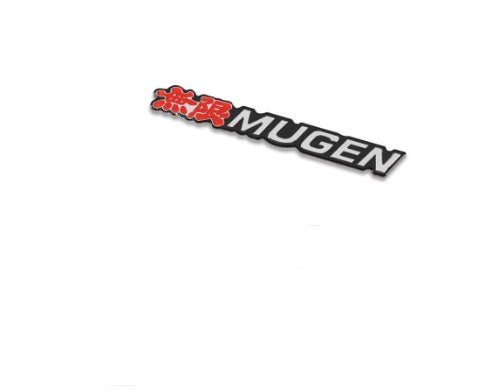 RS & Mugen Acrylic 3D Car Emblem Stickers – Body Badge Decals