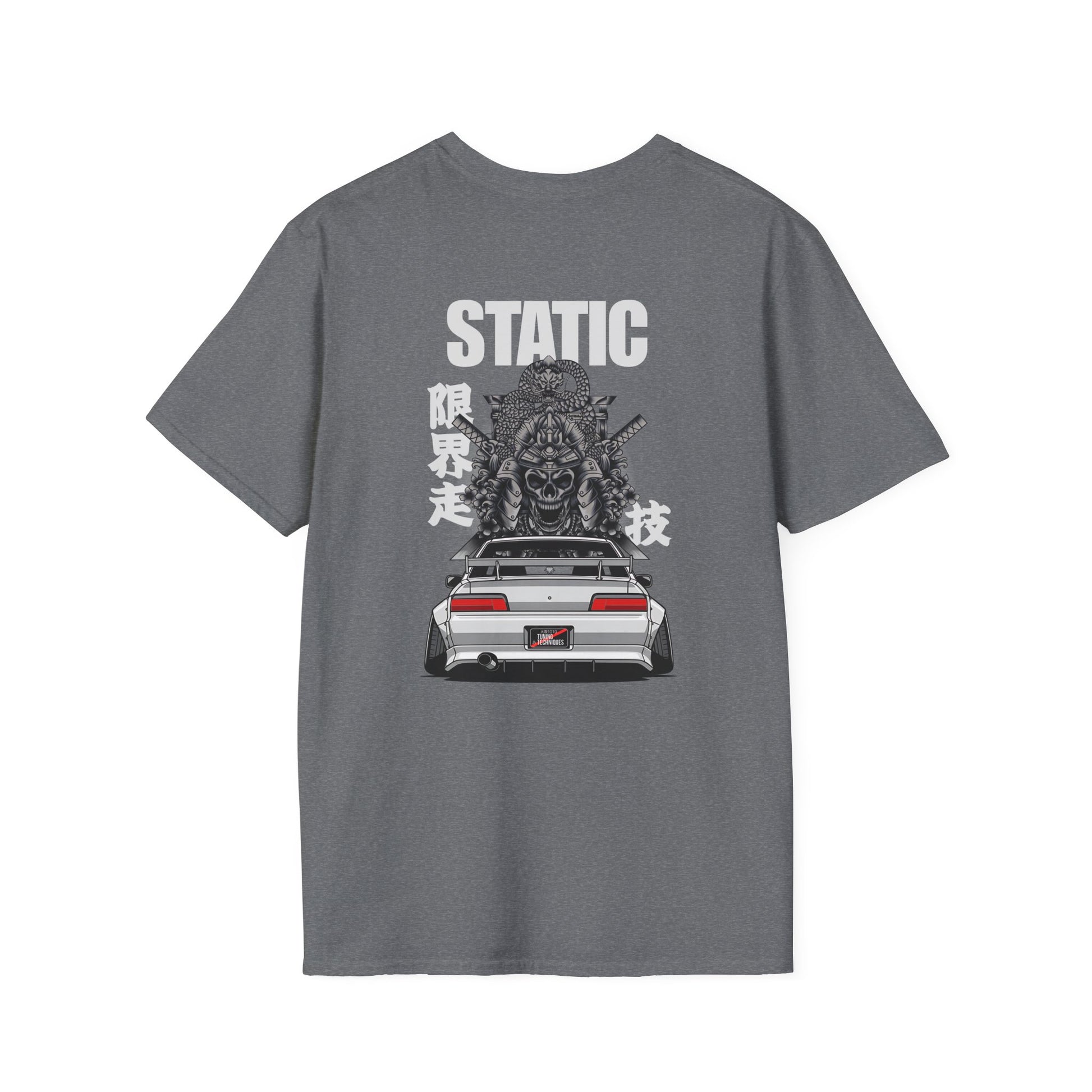 Static Oni Samurai JDM Drift Car T-Shirt – Japanese Drift Car Streetwear