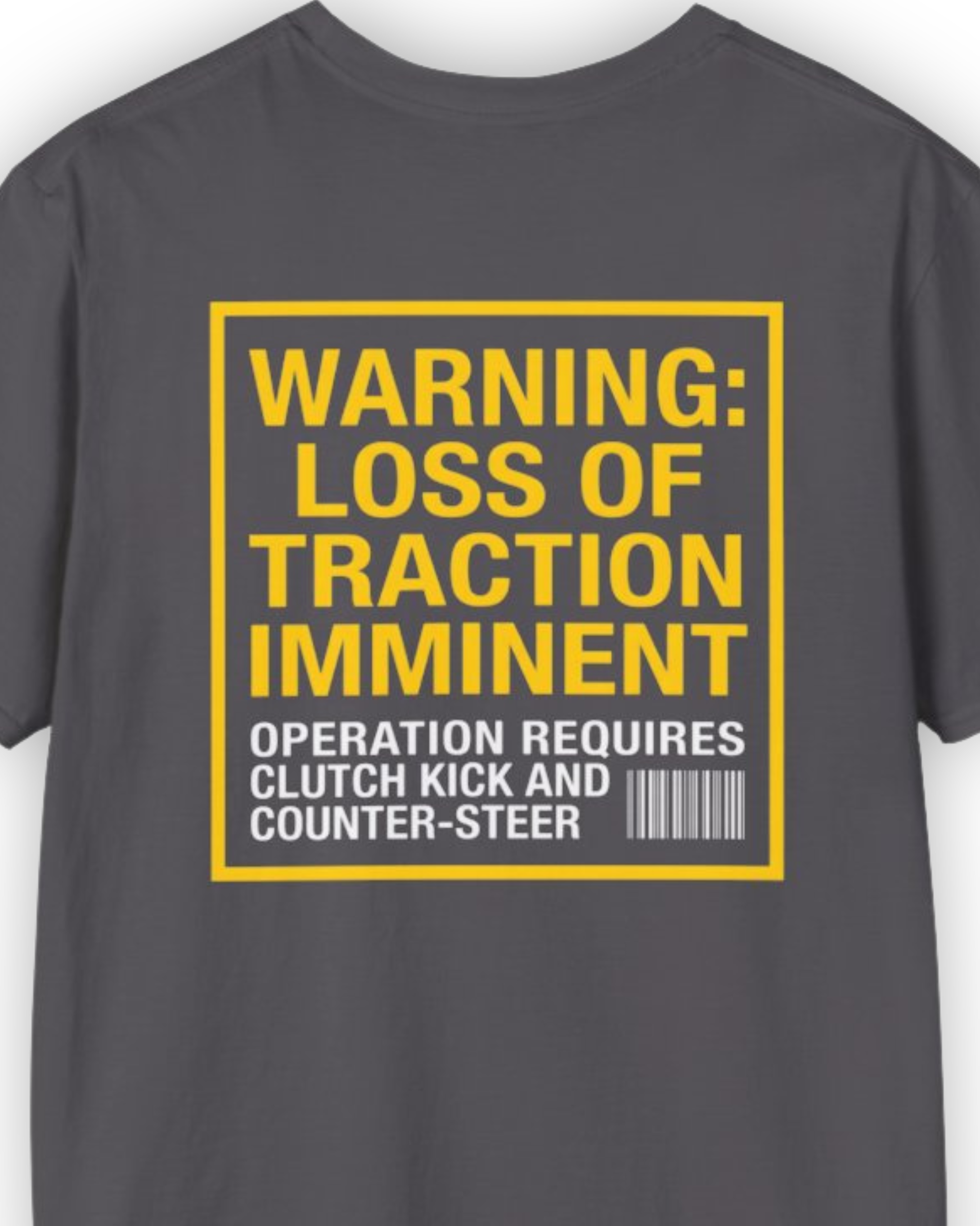 Loss of Traction Warning Tee | Drift Control Streetwear Shirt Tuning Techniques