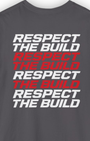Respect The Build Tee | Stacked Minimal Automotive Streetwear Shirt Tuning Techniques