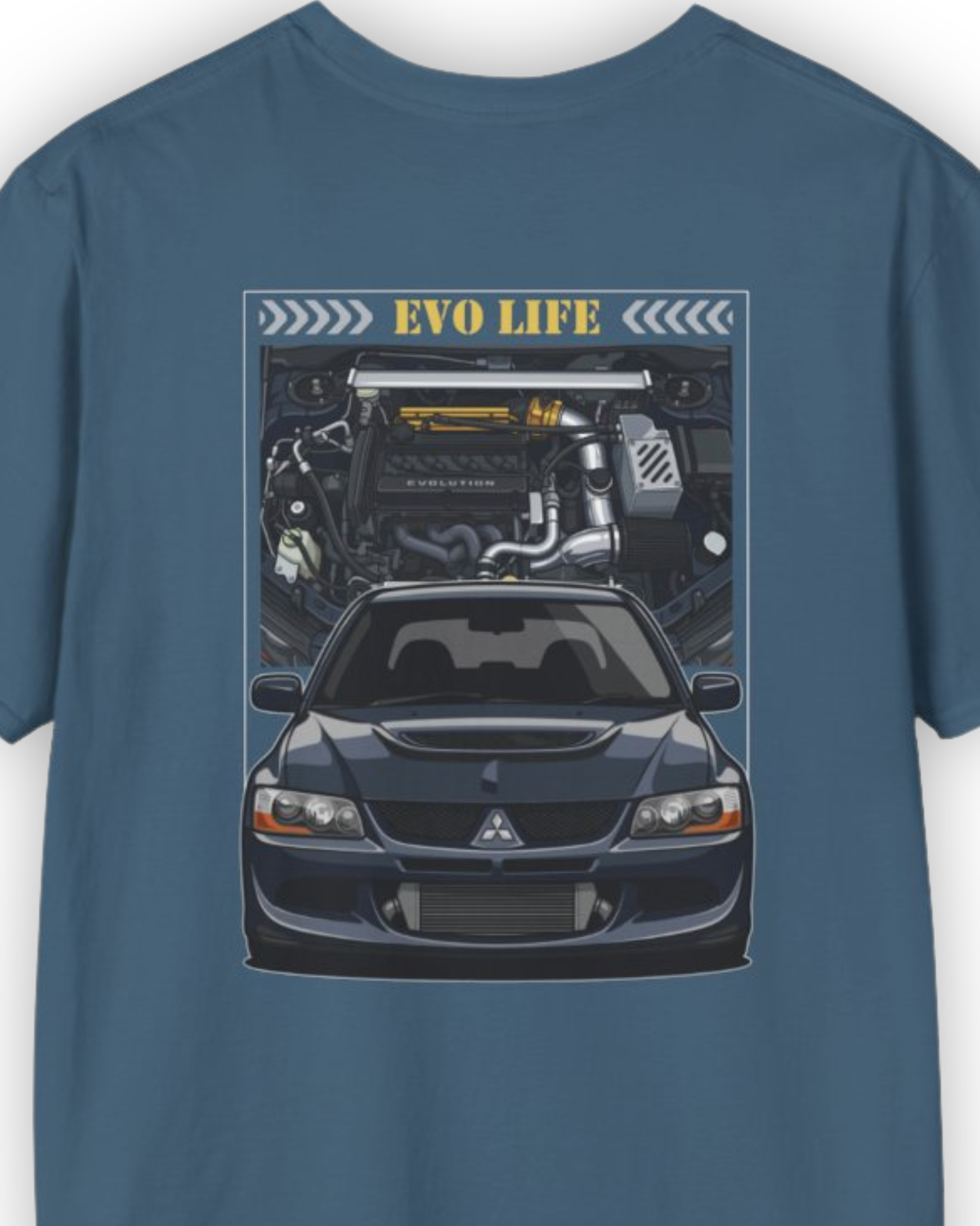 EVO Life Tee | Rally Inspired Performance Streetwear Shirt Tuning Techniques