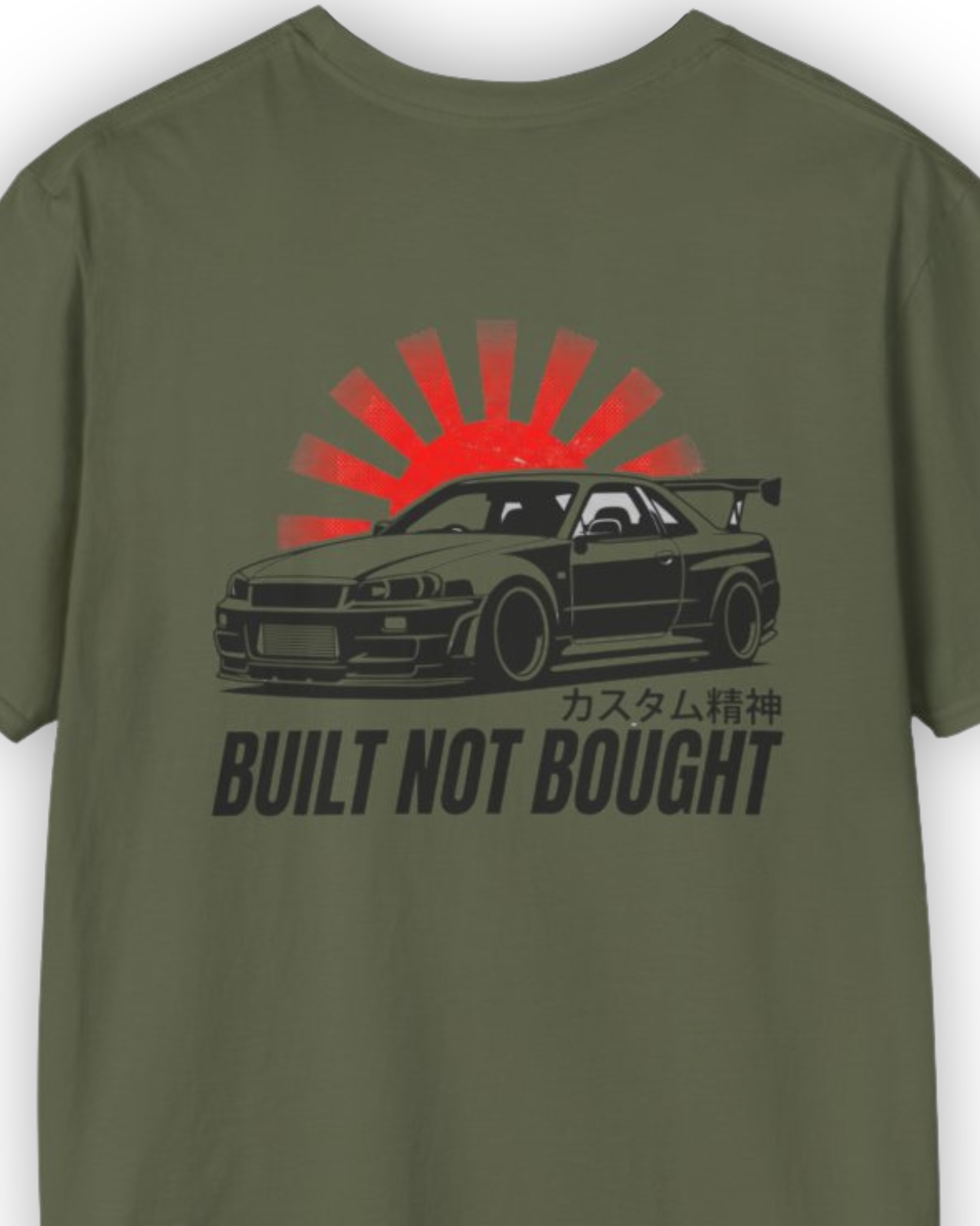 Built Not Bought JDM T-Shirt