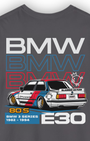 BMW E30 Tee | 80s BMW 3 Series Streetwear | Classic German Car Shirt Tuning Techniques