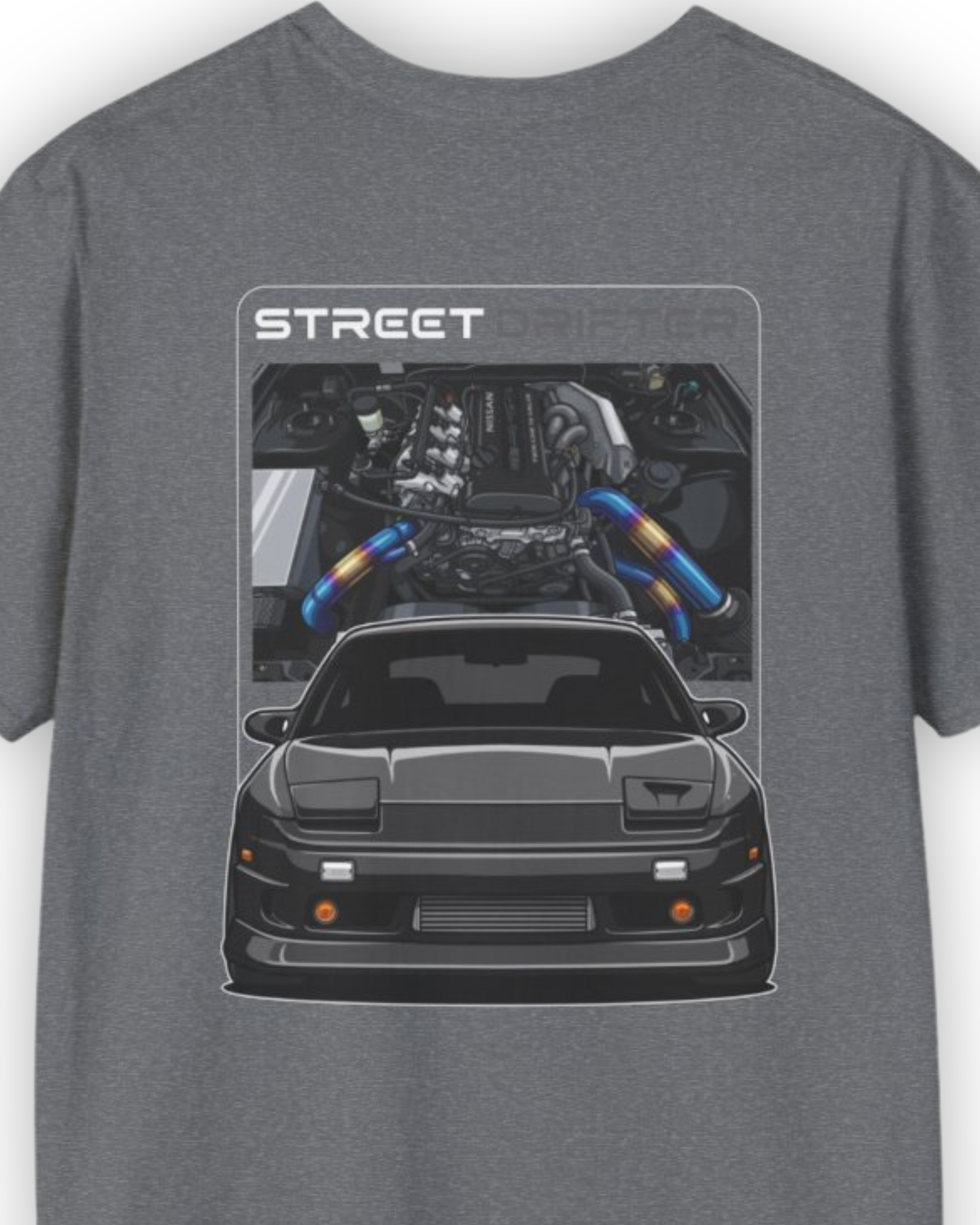 180SX Street Drifter Tee | JDM Drift Culture Streetwear Shirt Tuning Techniques