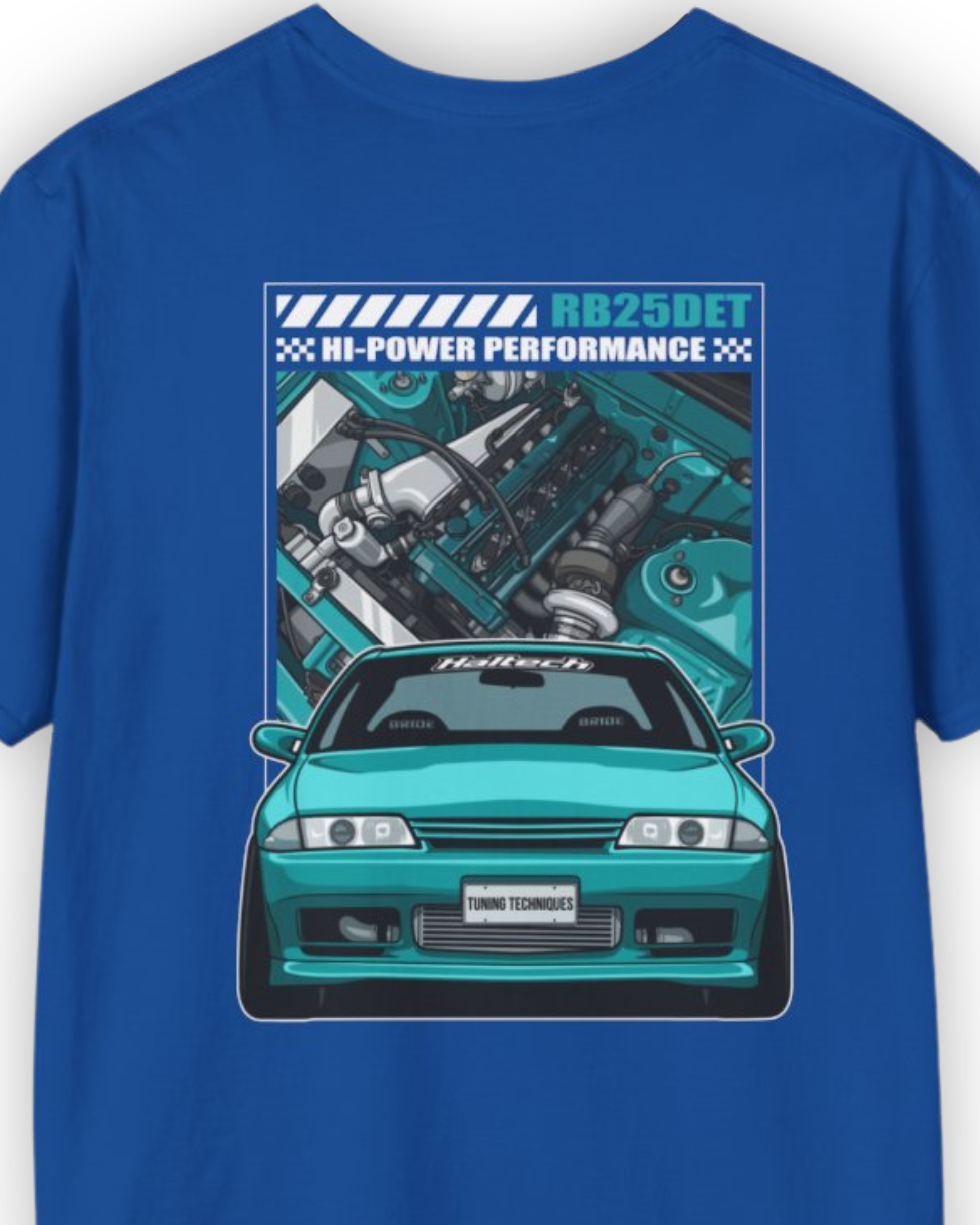 RB25DET Performance Tee | JDM Turbo Engine Graphic Streetwear Shirt Tuning Techniques