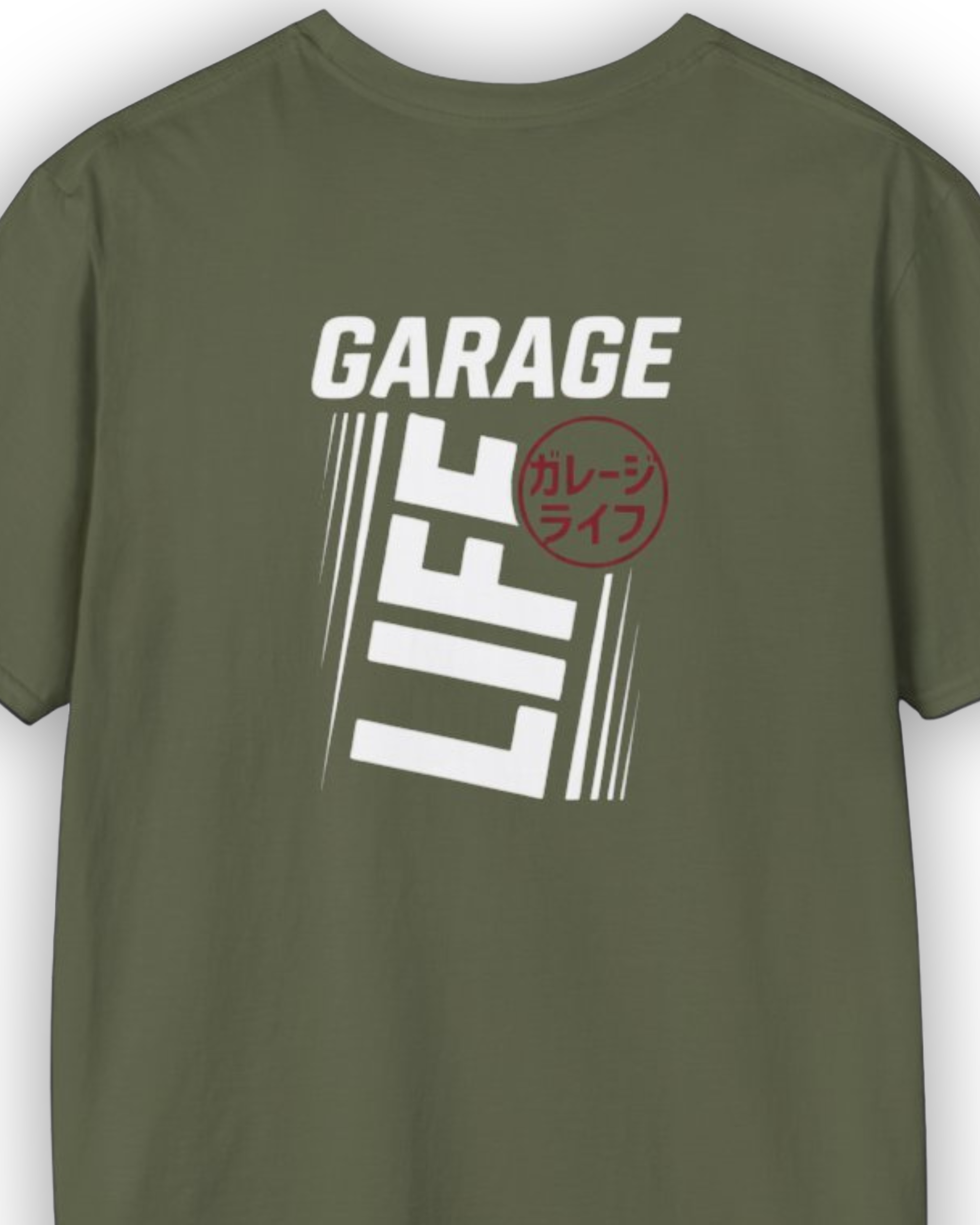 Garage Life Tee | Minimal Tuning Streetwear Shirt Tuning Techniques