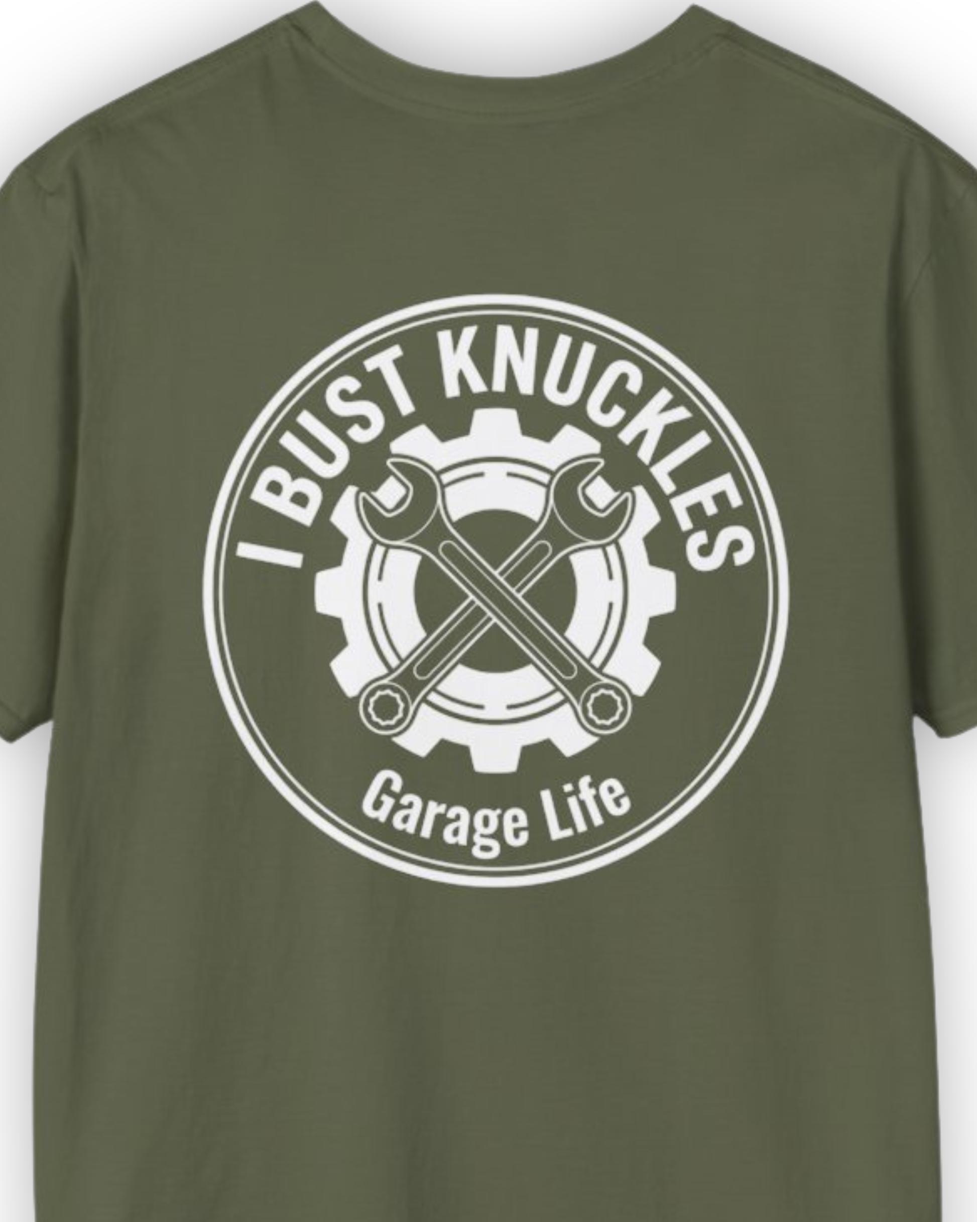 I Bust Knuckles Tee | Garage Life Streetwear Shirt Tuning Techniques